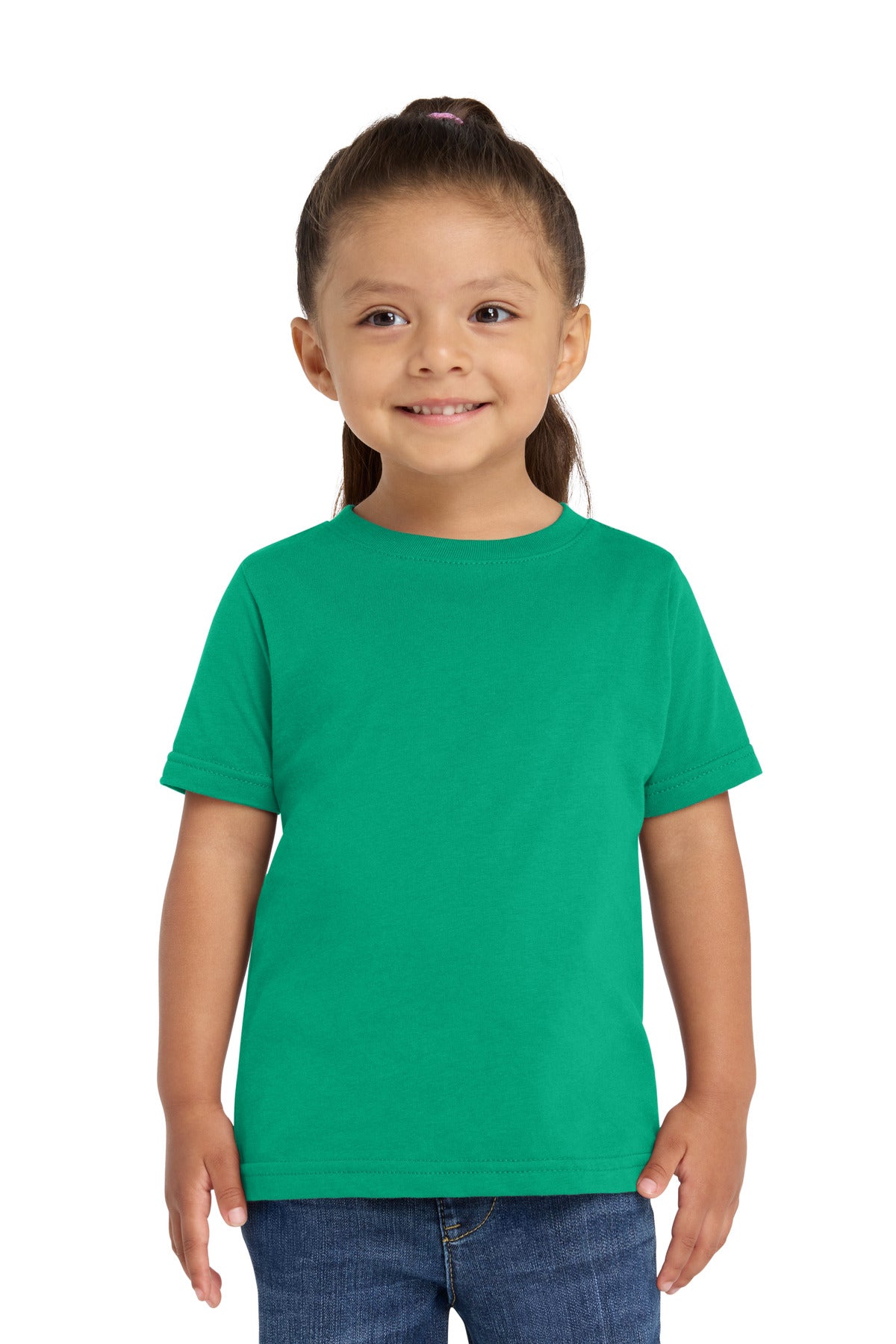 Custom Embroidered or DTF Printed - Rabbit Skins ™ Toddler Fine Jersey Tee. RS3321