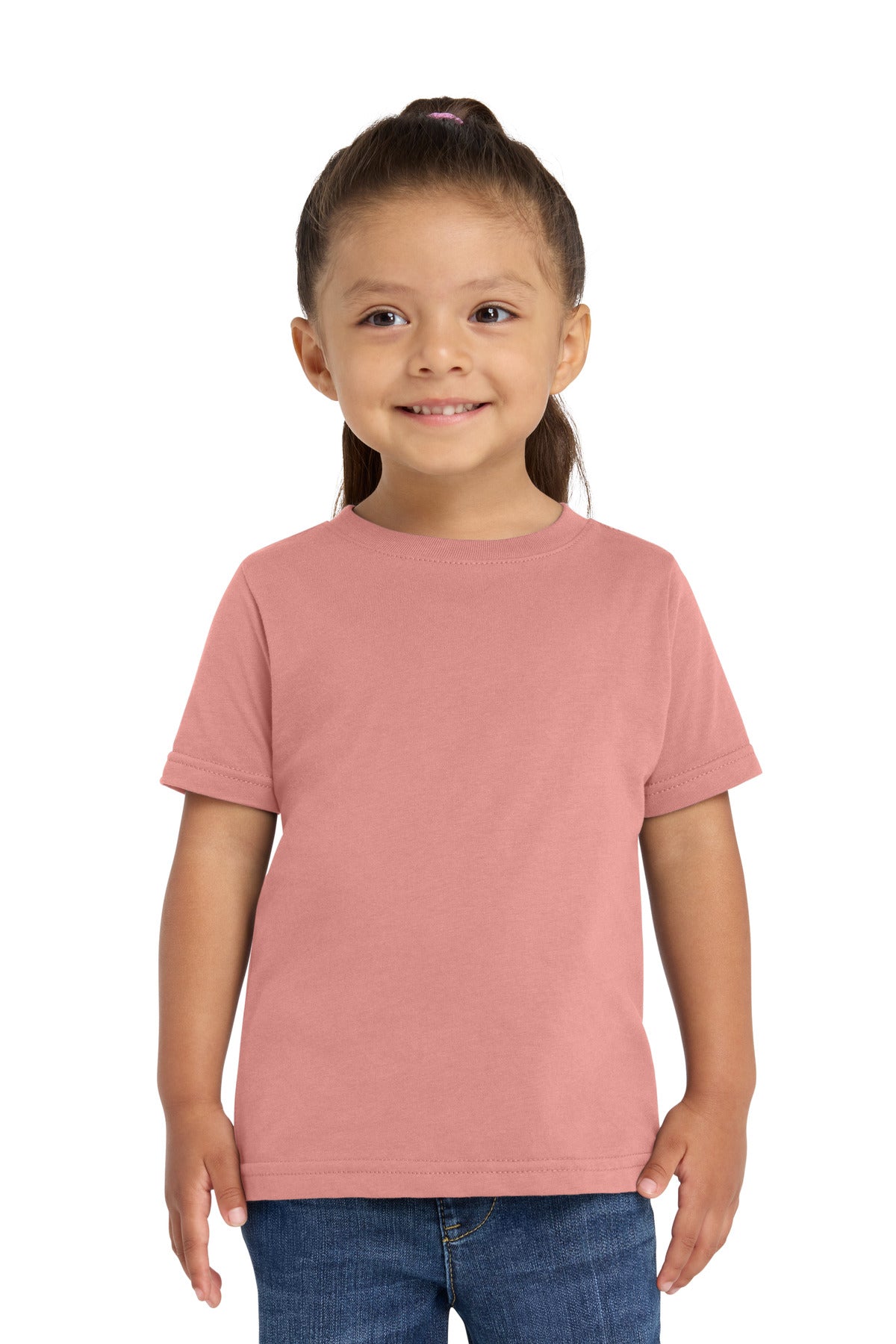 Custom Embroidered or DTF Printed - Rabbit Skins ™ Toddler Fine Jersey Tee. RS3321