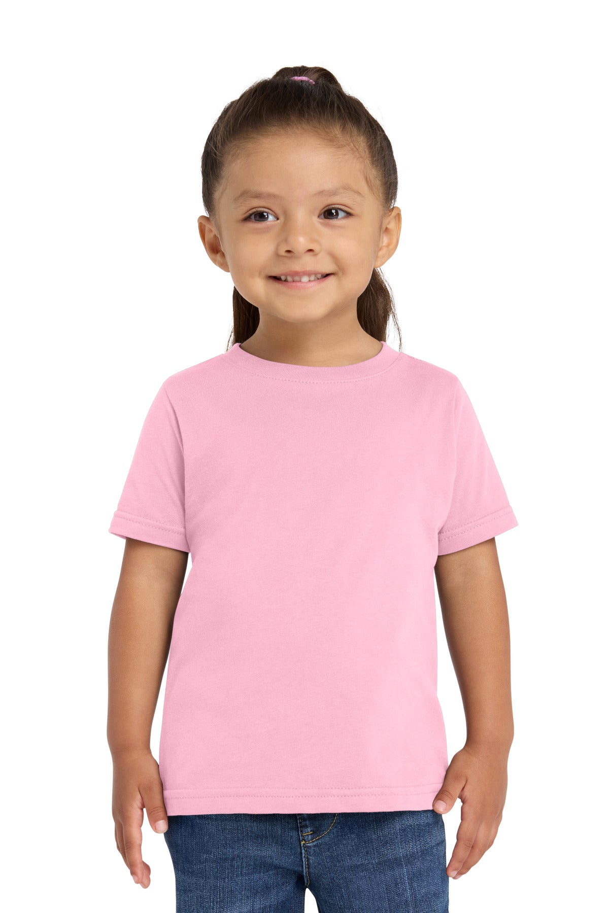 Custom Embroidered or DTF Printed - Rabbit Skins ™ Toddler Fine Jersey Tee. RS3321