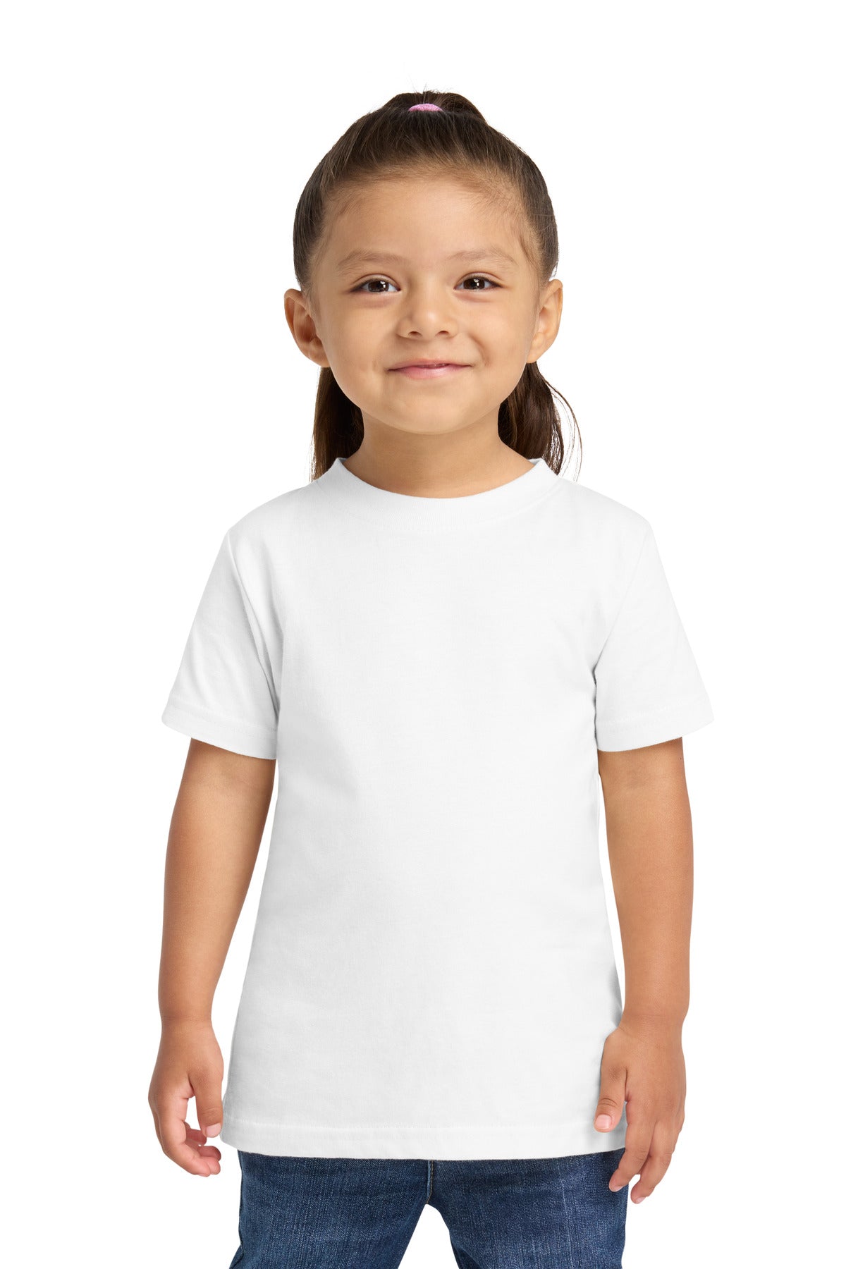 Custom Embroidered or DTF Printed - Rabbit Skins ™ Toddler Fine Jersey Tee. RS3321