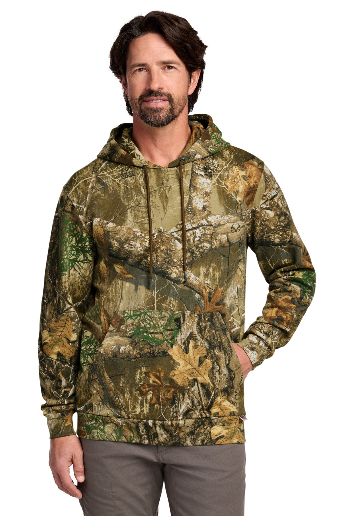 Custom Embroidery or DTF Print - Russell Outdoors ™ Realtree ® Pullover Hoodie RU400