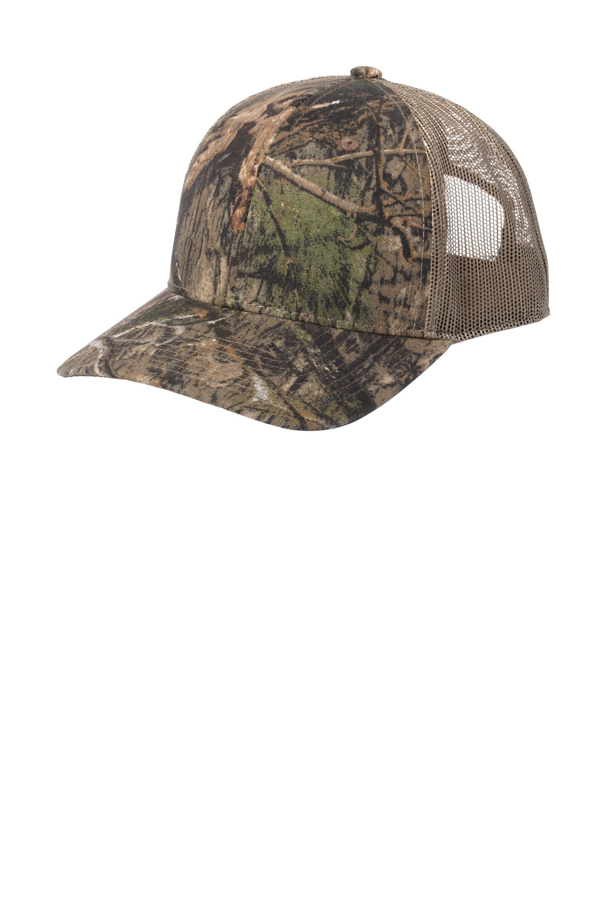 Custom Embroidery or DTF Print - Russell Outdoors ™ Camo Snapback Trucker Cap RU900
