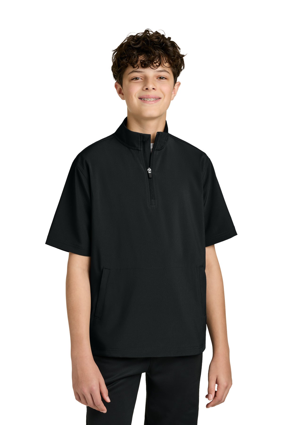 Custom Embroidery or DTF Print - Richardson Youth Barrage Wind Shirt RY7400SSQ