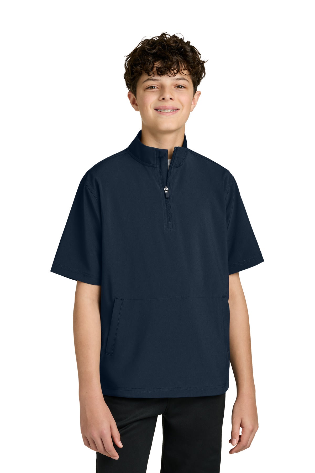 Custom Embroidery or DTF Print - Richardson Youth Barrage Wind Shirt RY7400SSQ