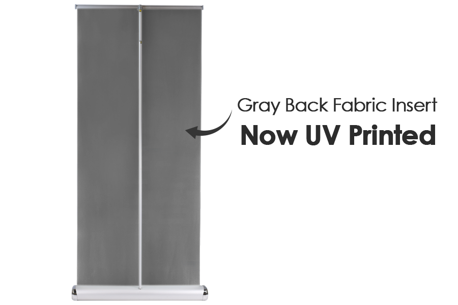 Deluxe Retractable Banner - 33"x81"