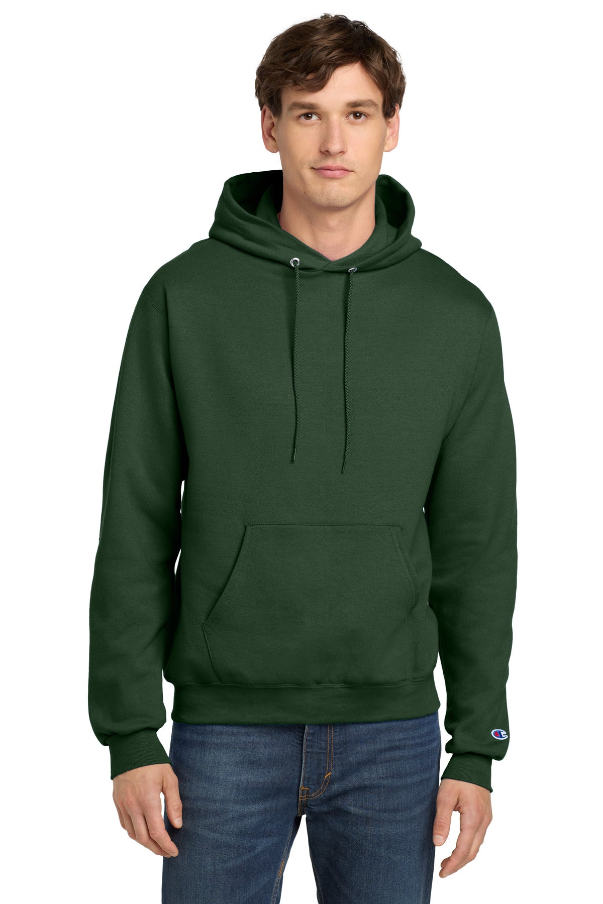 Custom Embroidery or DTF Print - Champion ® Powerblend ® Pullover Hoodie. S700