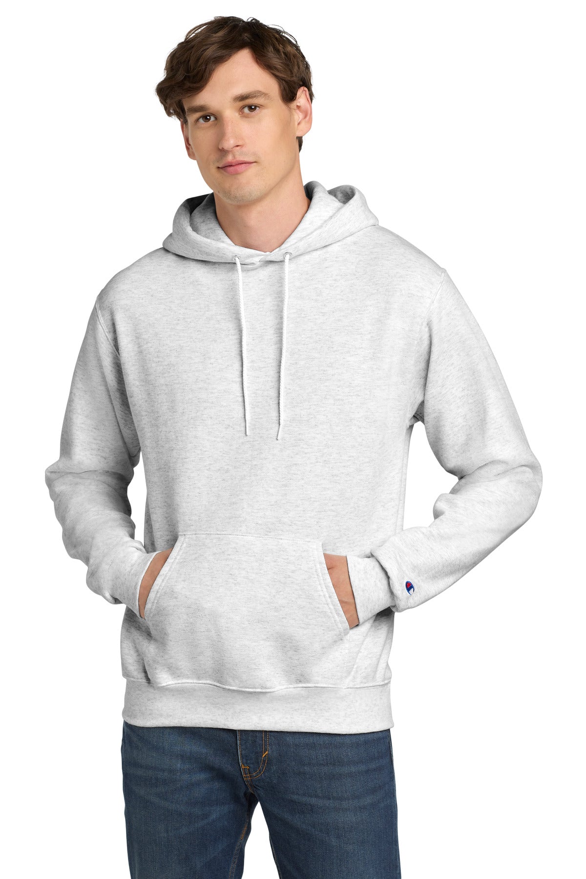 Custom Embroidery or DTF Print - Champion ® Powerblend ® Pullover Hoodie. S700