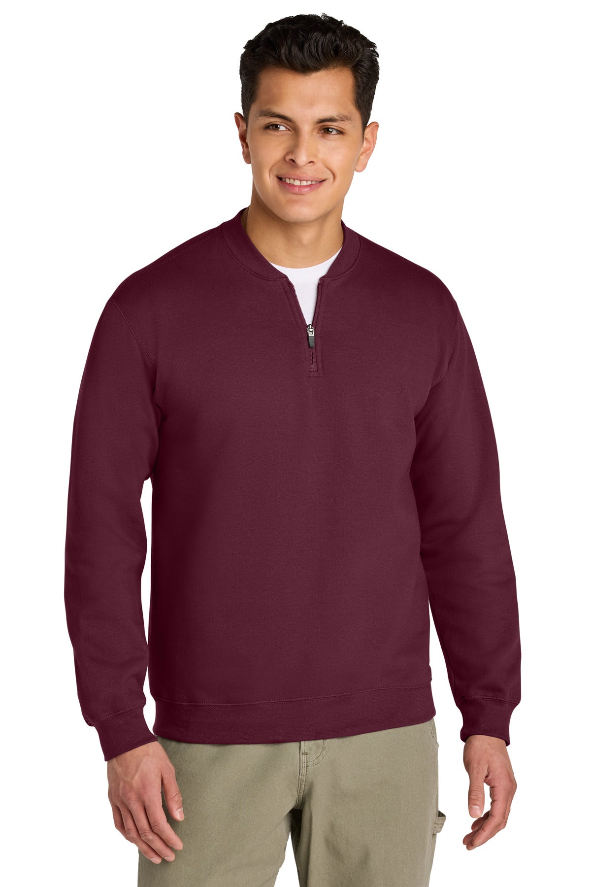 Custom Embroidered or DTF Printed - Gildan ® Softstyle ® Midweight Fleece 1/4-Zip SF008