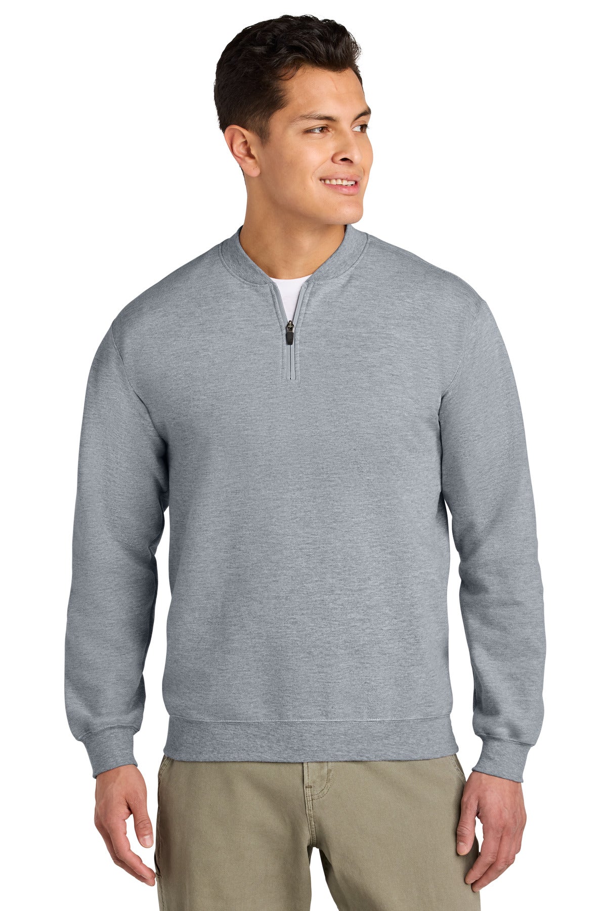 Custom Embroidered or DTF Printed - Gildan ® Softstyle ® Midweight Fleece 1/4-Zip SF008
