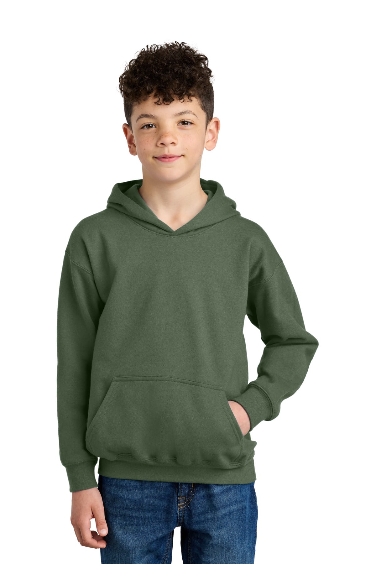 Custom Embroidered or DTF Printed - Gildan ® Youth Softstyle ® Midweight Fleece Hoodie SF500B
