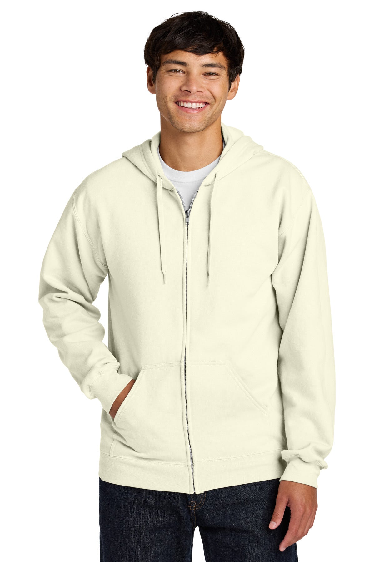 Custom Embroidered or DTF Printed - Gildan Softstyle ® Midweight Fleece Full-Zip Hooded Sweatshirt SF600
