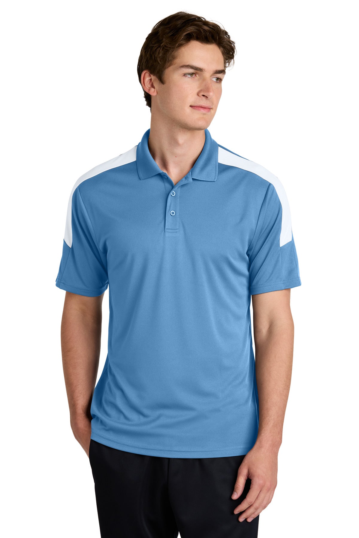 Custom Embroidery or DTF Print - Sport-Tek ® Competitor ™ United Polo ST104