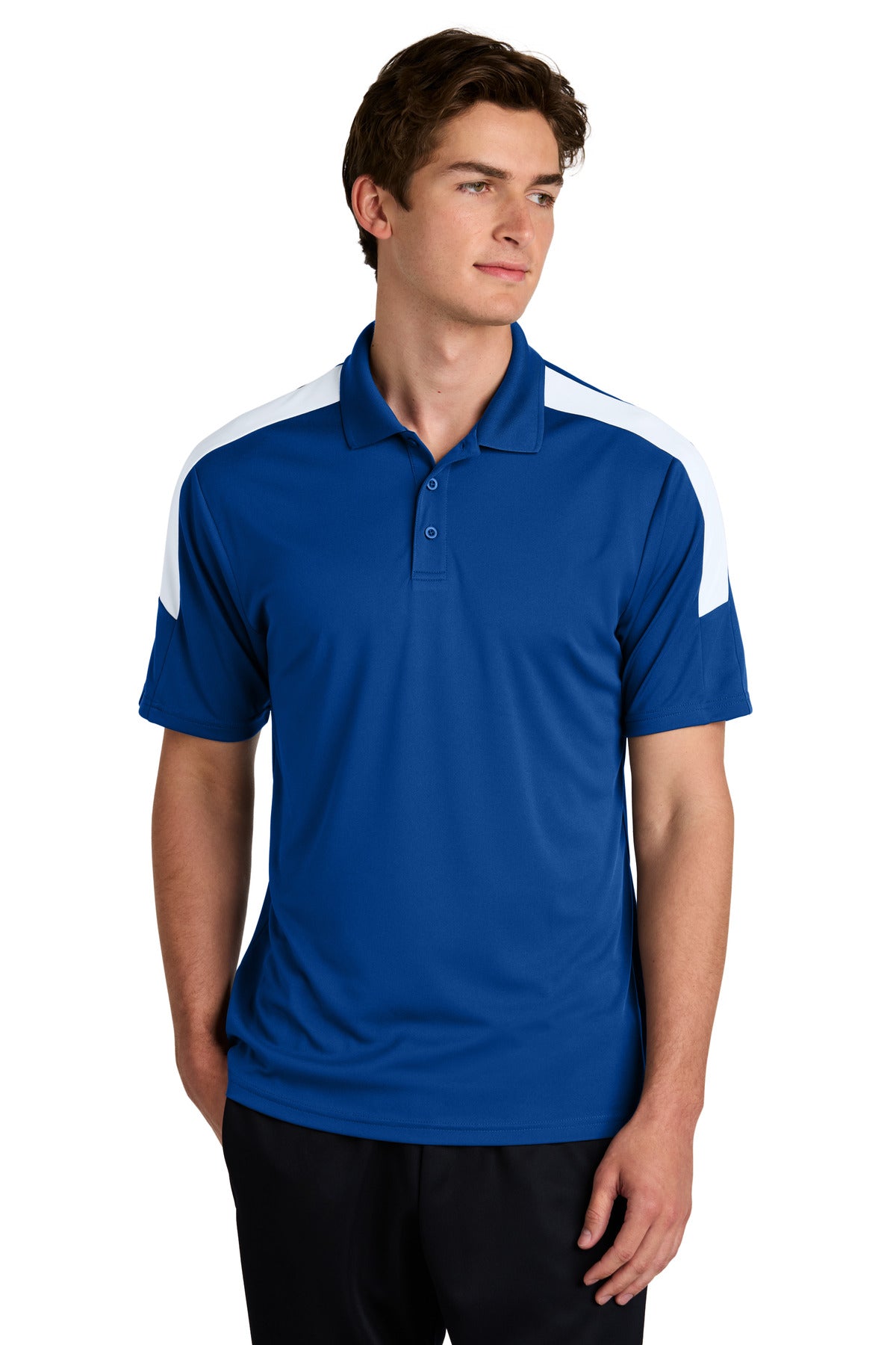 Custom Embroidery or DTF Print - Sport-Tek ® Competitor ™ United Polo ST104