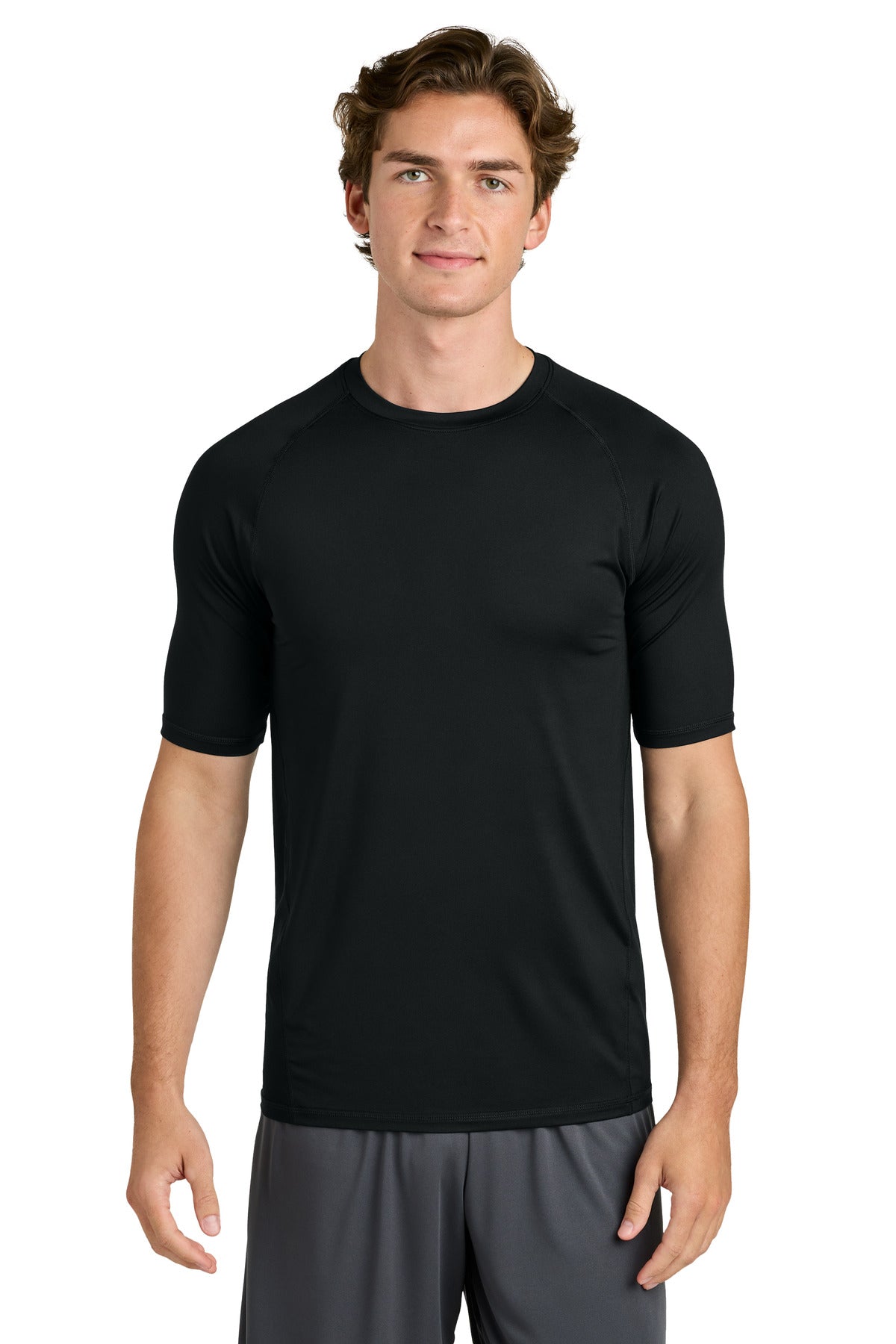 Custom Embroidery or DTF Print - Sport-Tek ® PosiCharge ® Compression 1/2-Sleeve Tee ST120