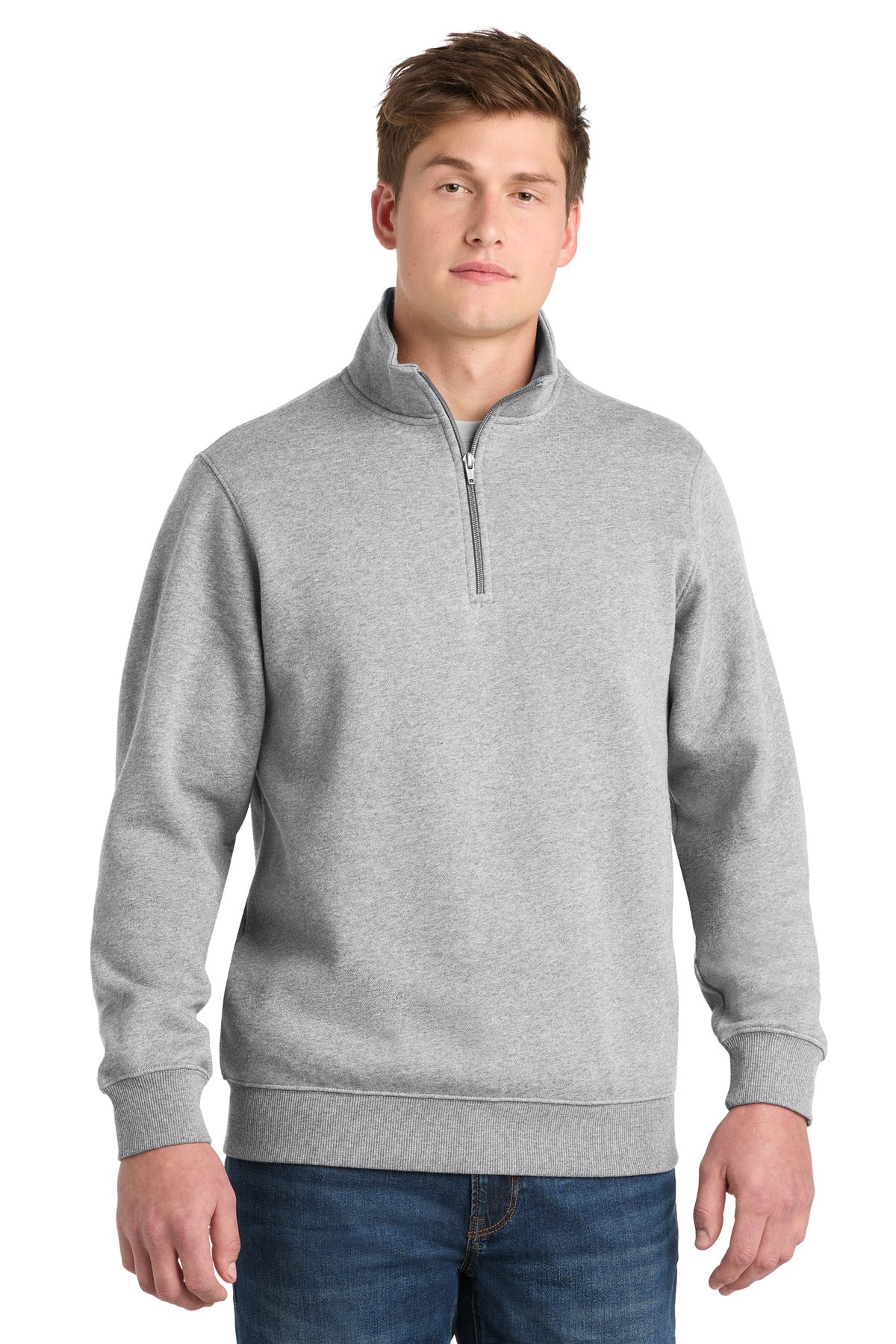 Custom Embroidered or DTF Print on Sport-Tek ® 1/4-Zip Sweatshirt. ST253