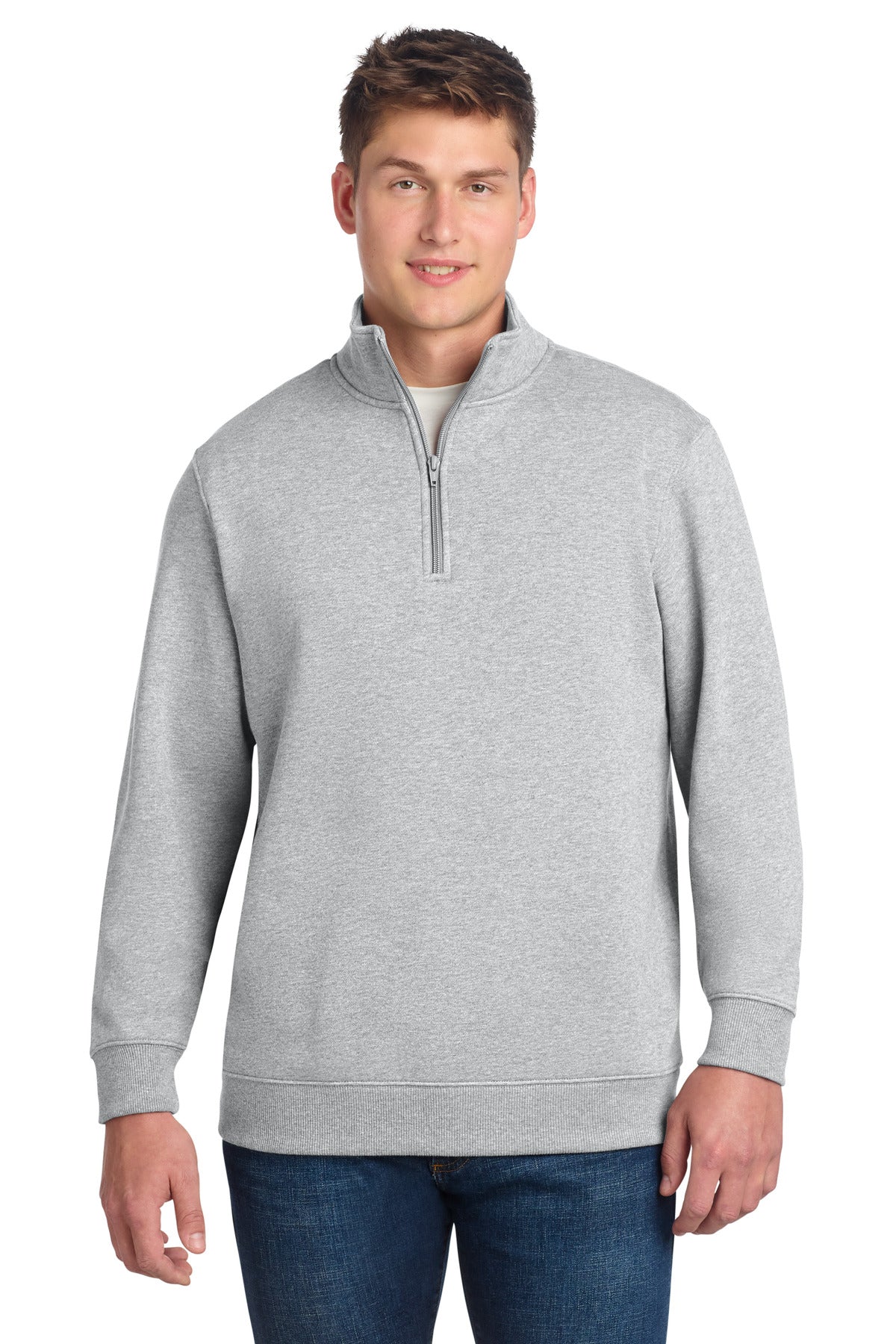 Custom Embroidery or DTF Print - Sport-Tek ® 1/4-Zip Sweatshirt. ST253