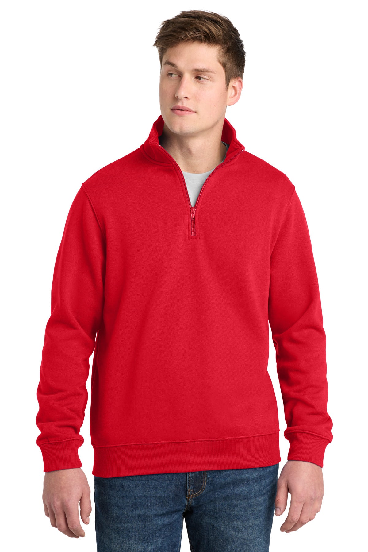 Custom Embroidered or DTF Print on Sport-Tek ® 1/4-Zip Sweatshirt. ST253