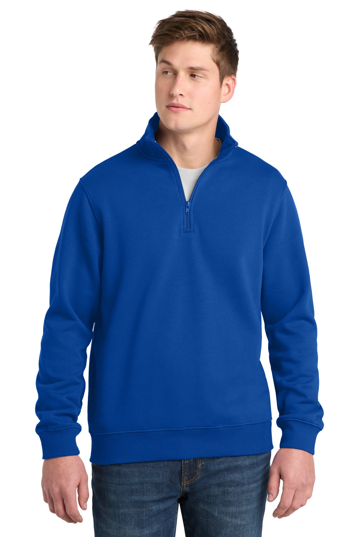 Custom Embroidered or DTF Print on Sport-Tek ® 1/4-Zip Sweatshirt. ST253