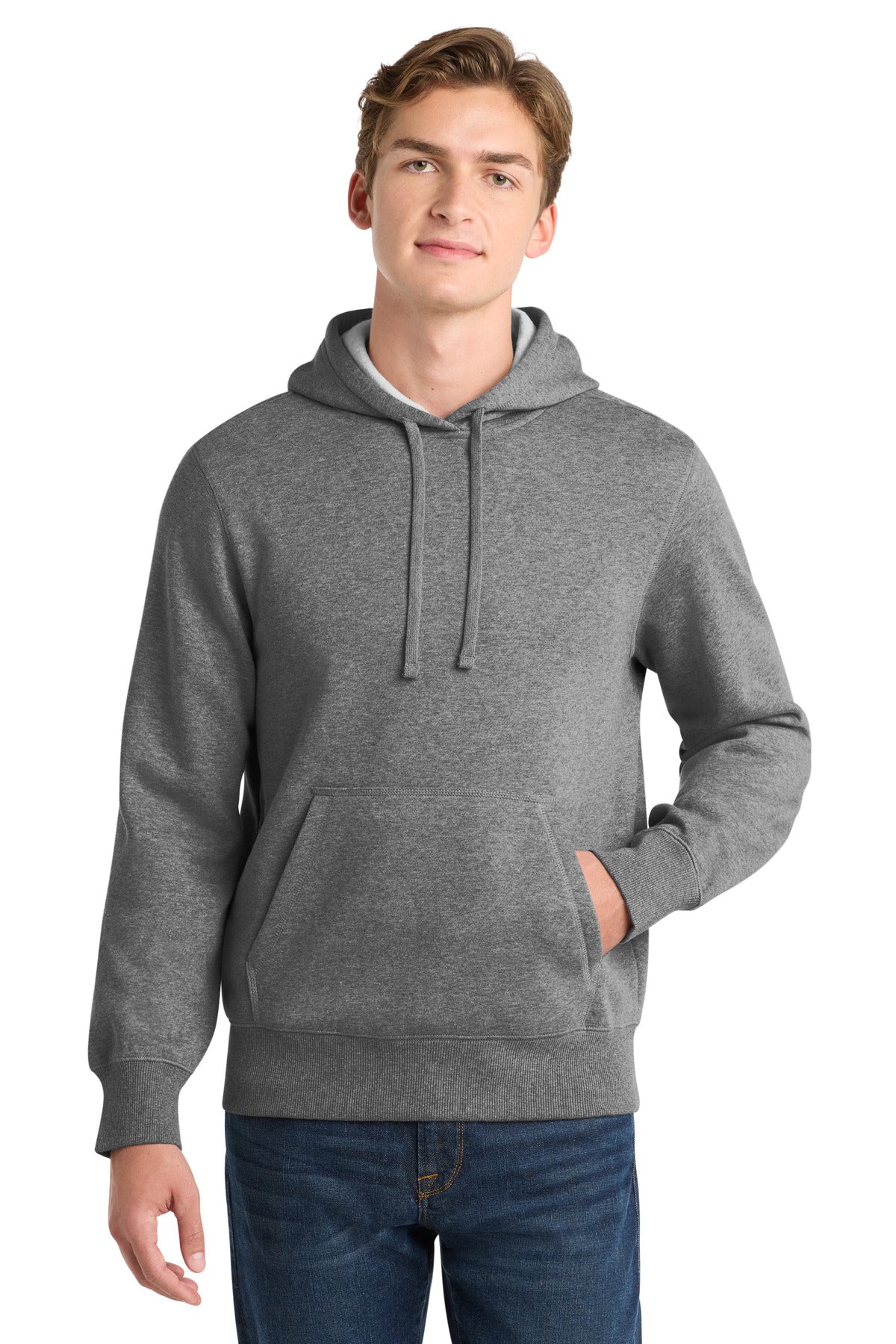 Custom Embroidery or DTF Print - Sport-Tek ® Pullover Hooded Sweatshirt. ST254