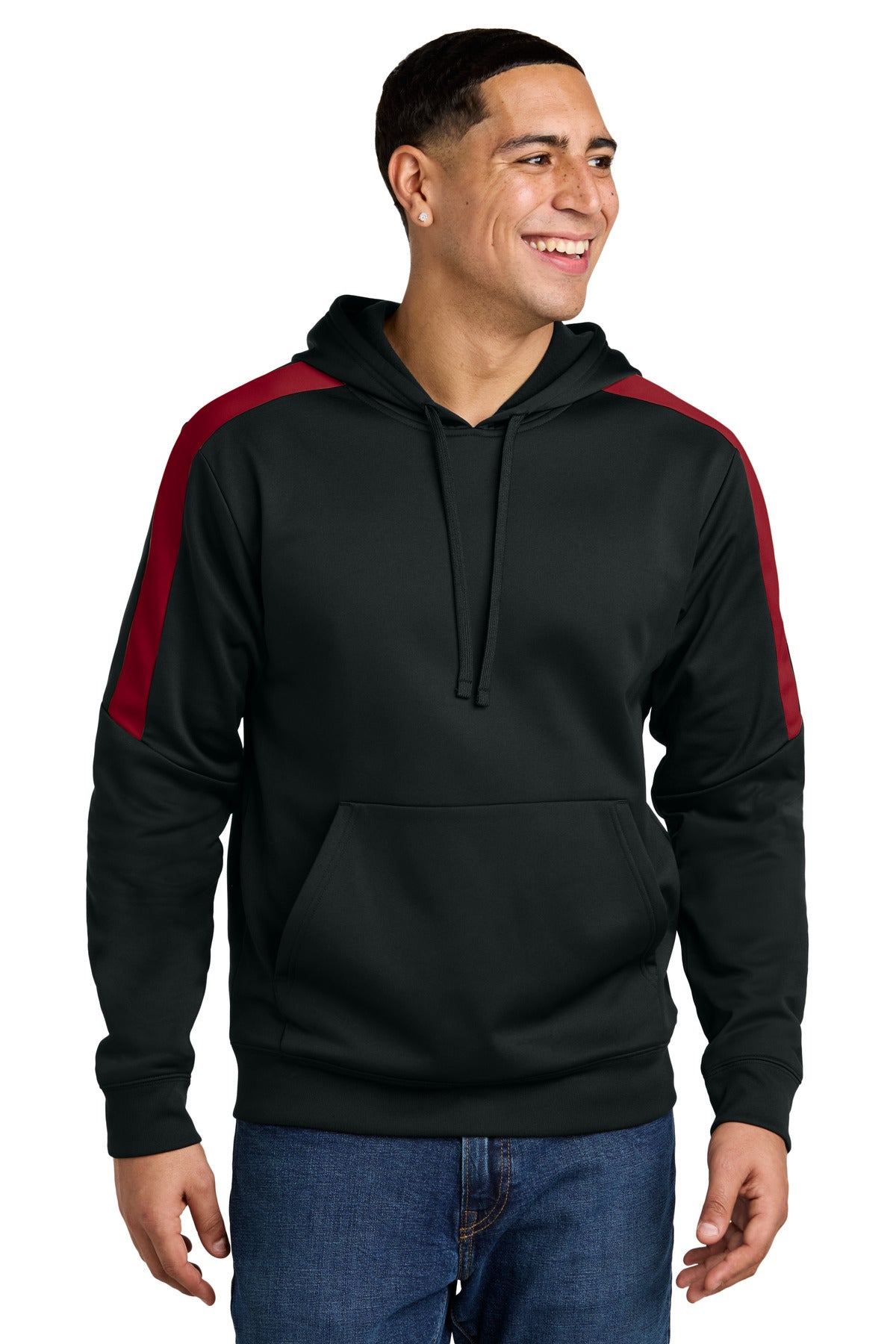 Custom Embroidery or DTF Print - Sport-Tek ® Sport-Wick ® Fleece United Pullover Hoodie ST255