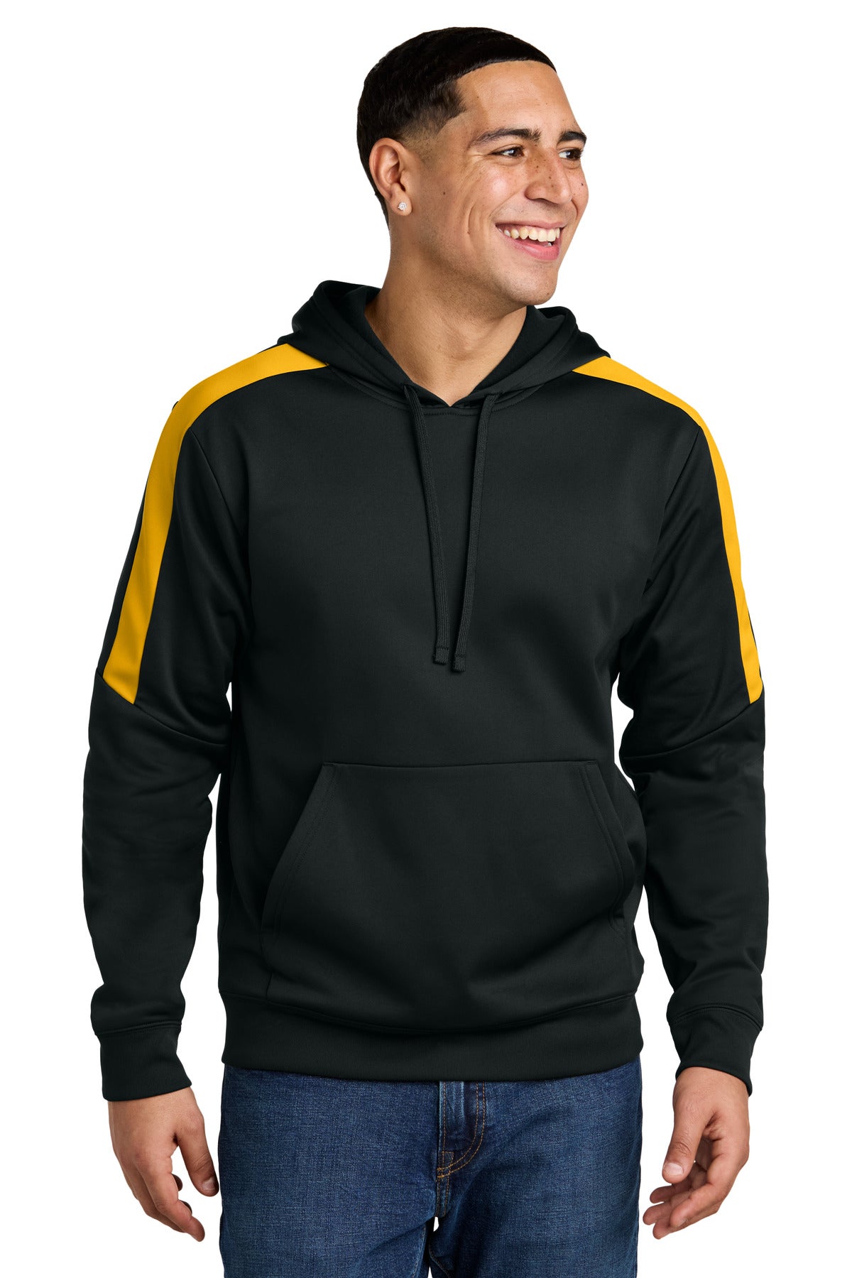 Custom Embroidery or DTF Print - Sport-Tek ® Sport-Wick ® Fleece United Pullover Hoodie ST255