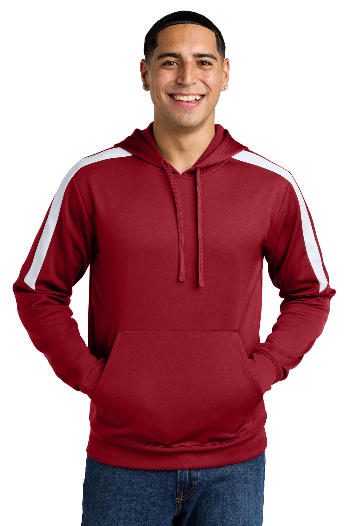 Custom Embroidery or DTF Print - Sport-Tek ® Sport-Wick ® Fleece United Pullover Hoodie ST255