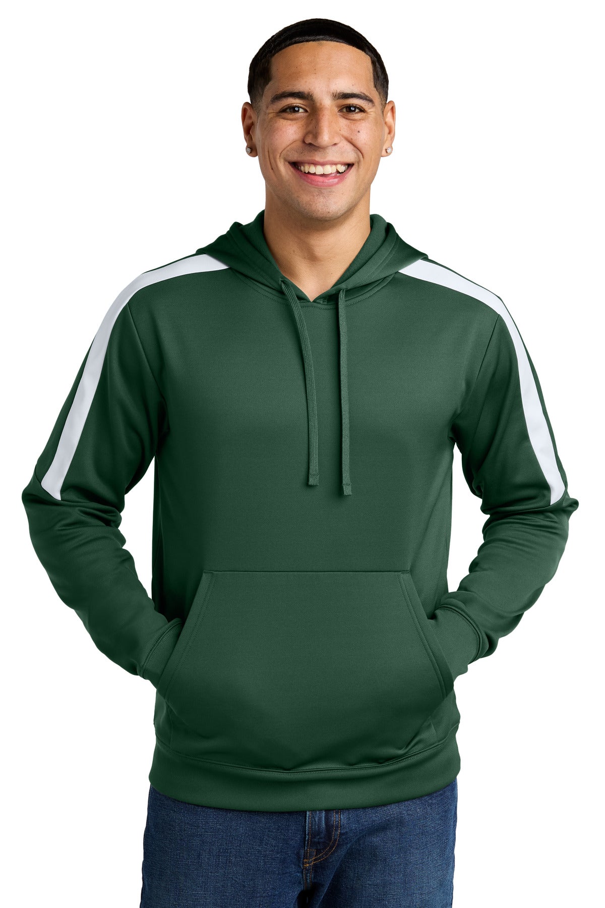 Custom Embroidery or DTF Print - Sport-Tek ® Sport-Wick ® Fleece United Pullover Hoodie ST255