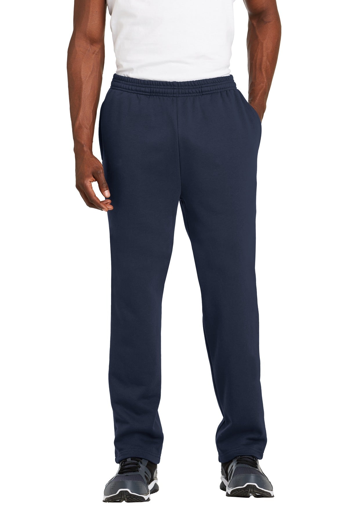 Custom Embroidery or DTF Print - Sport-Tek ® Open Bottom Sweatpant. ST257