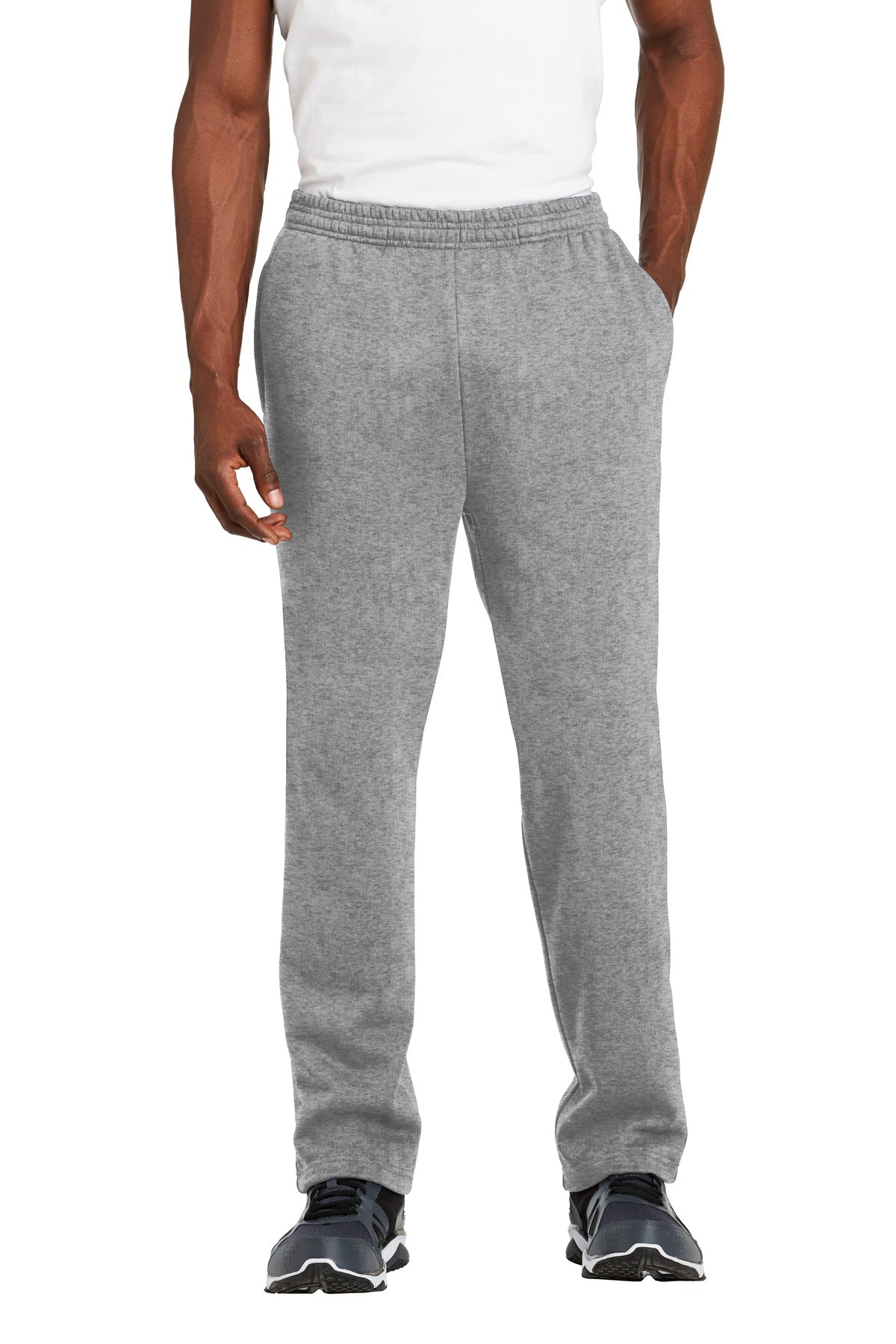 Custom Embroidery or DTF Print - Sport-Tek ® Open Bottom Sweatpant. ST257