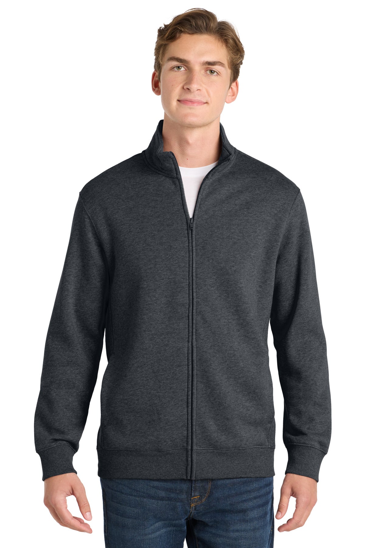Custom Embroidery or DTF Print - Sport-Tek ® Full-Zip Sweatshirt. ST259