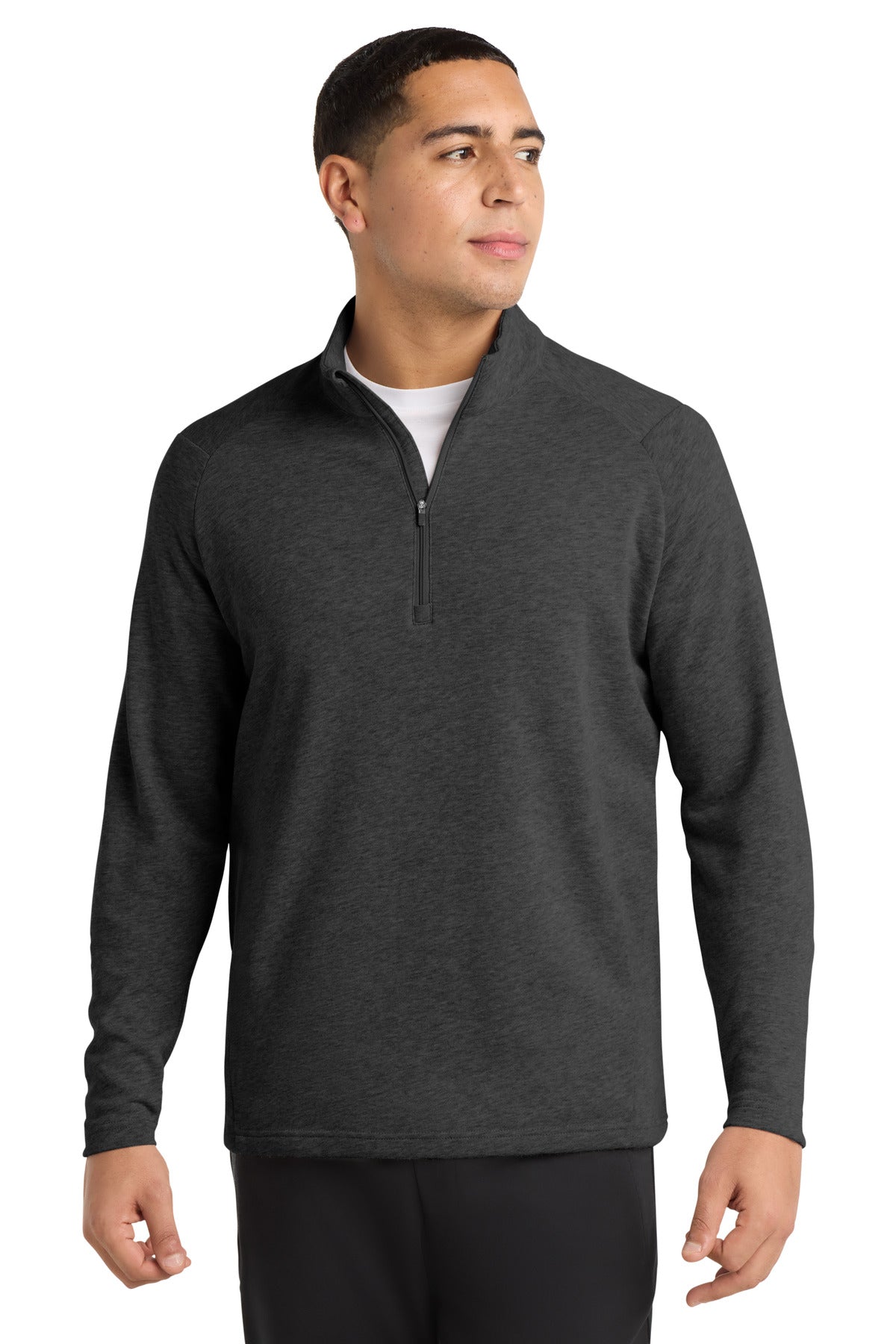 Custom Embroidery or DTF Print - Sport-Tek ® Lightweight French Terry 1/4-Zip Pullover. ST273