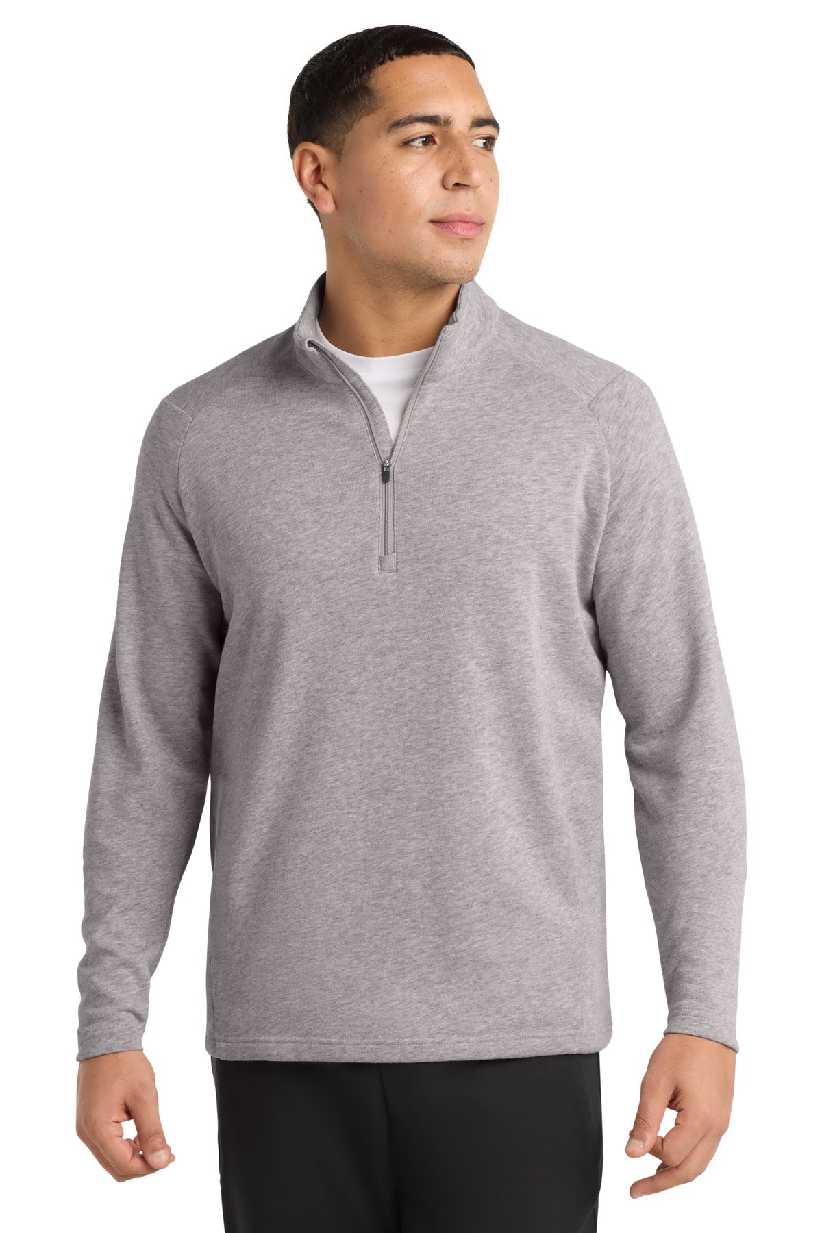 Custom Embroidery or DTF Print - Sport-Tek ® Lightweight French Terry 1/4-Zip Pullover. ST273