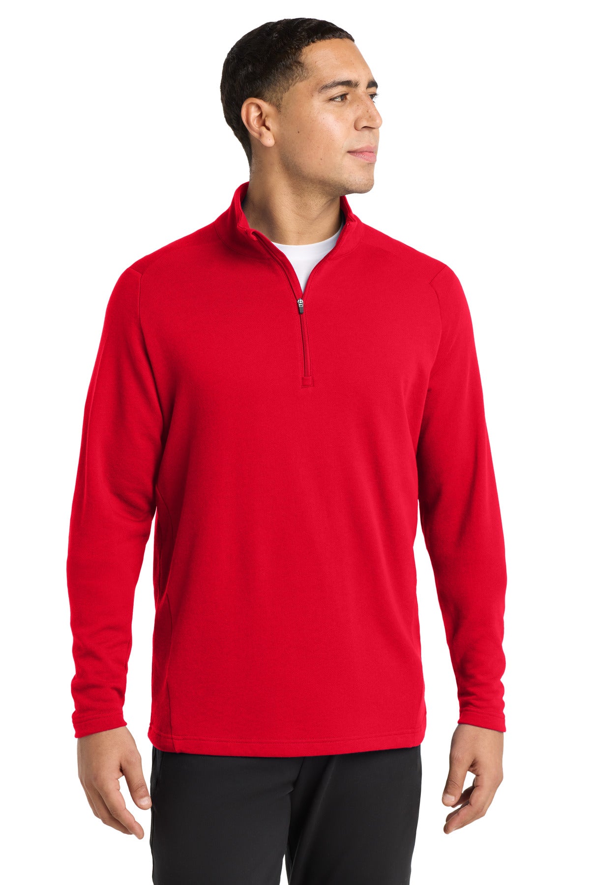Custom Embroidery or DTF Print - Sport-Tek ® Lightweight French Terry 1/4-Zip Pullover. ST273