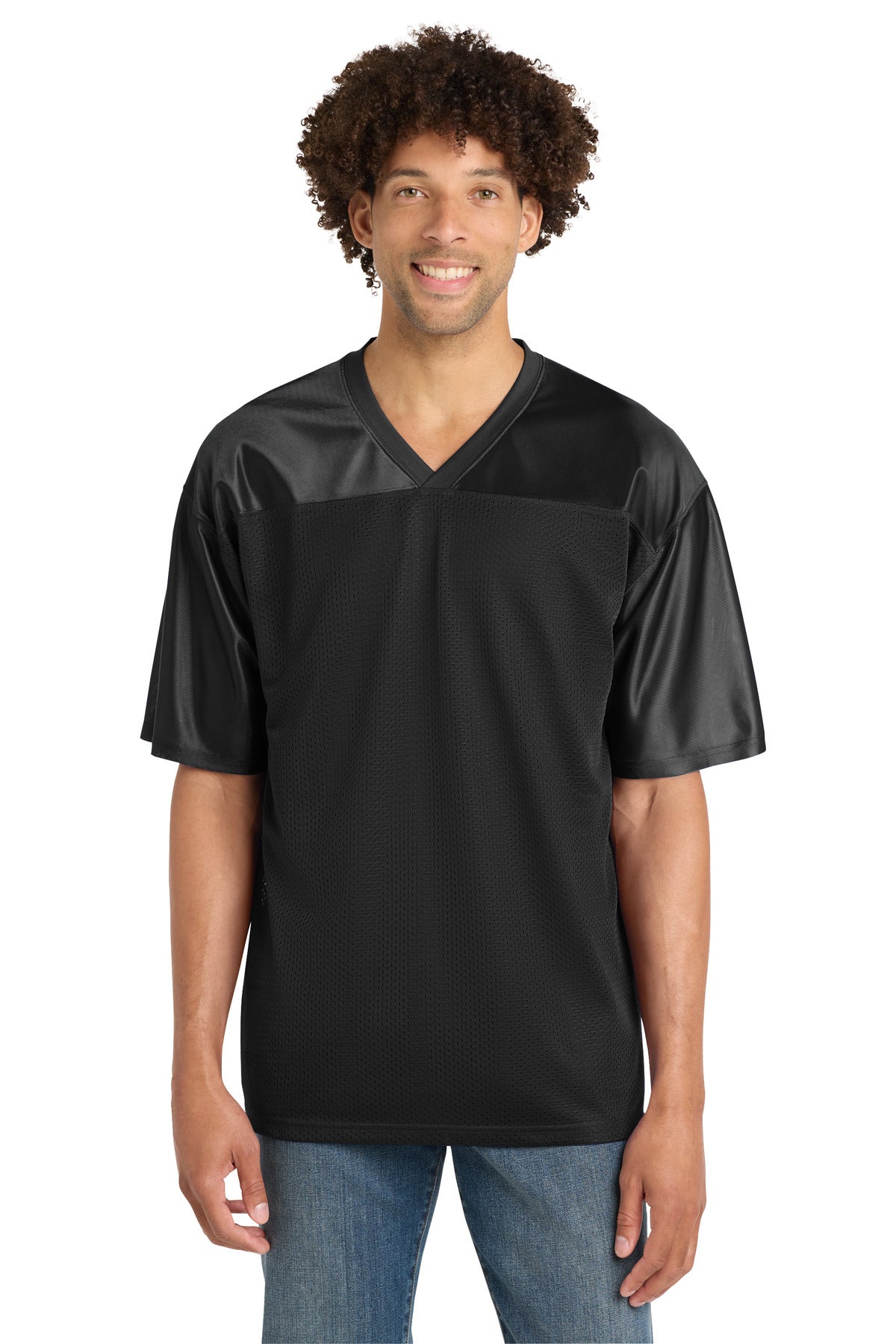 Custom Embroidery or DTF Print - Sport-Tek ® PosiCharge ® Replica Jersey. ST307