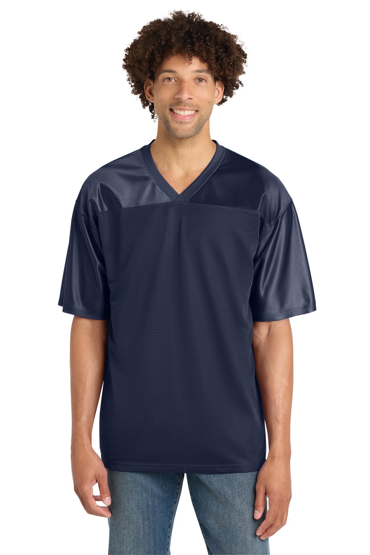 Custom Embroidery or DTF Print - Sport-Tek ® PosiCharge ® Replica Jersey. ST307