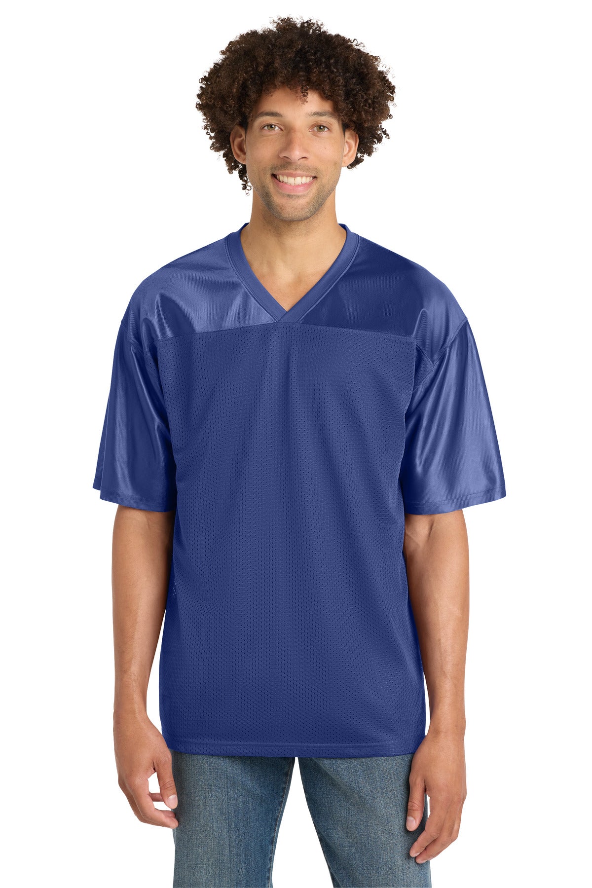 Custom Embroidery or DTF Print - Sport-Tek ® PosiCharge ® Replica Jersey. ST307