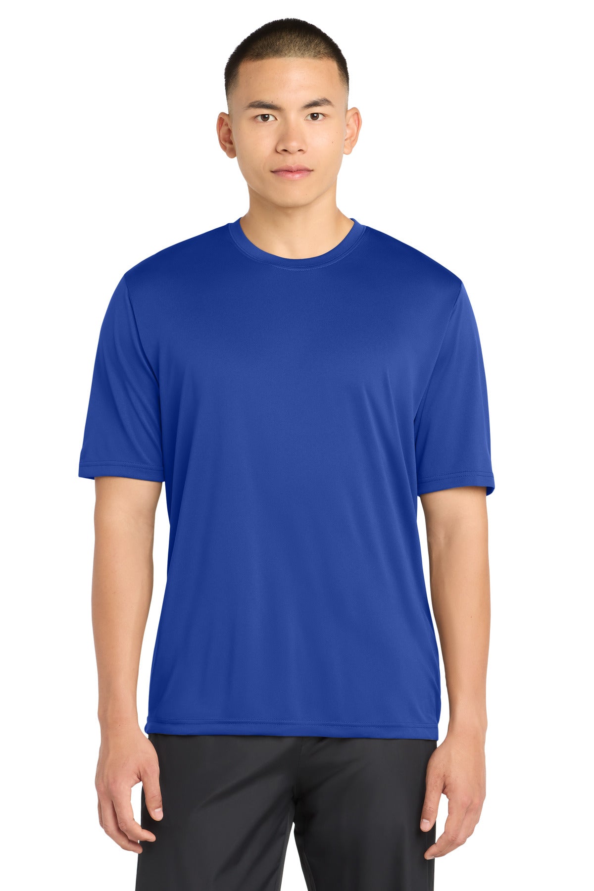 Custom Embroidery or DTF Print - Sport-Tek ® PosiCharge ® Tough Tee ™ . ST320
