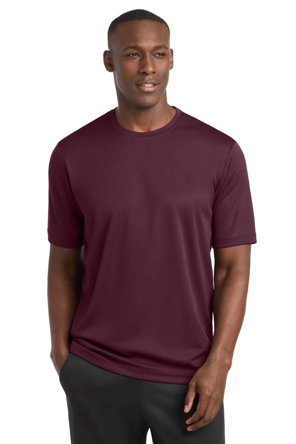 Custom Embroidery or DTF Print - Sport-Tek ® PosiCharge ® RacerMesh ® Tee. ST340