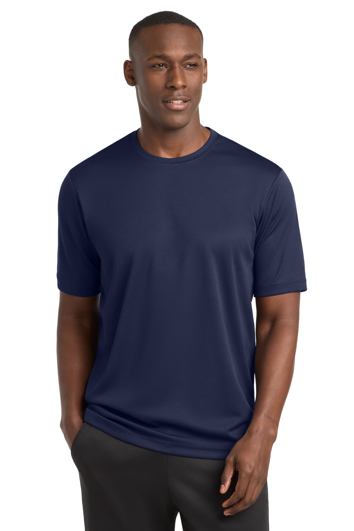 Custom Embroidery or DTF Print - Sport-Tek ® PosiCharge ® RacerMesh ® Tee. ST340
