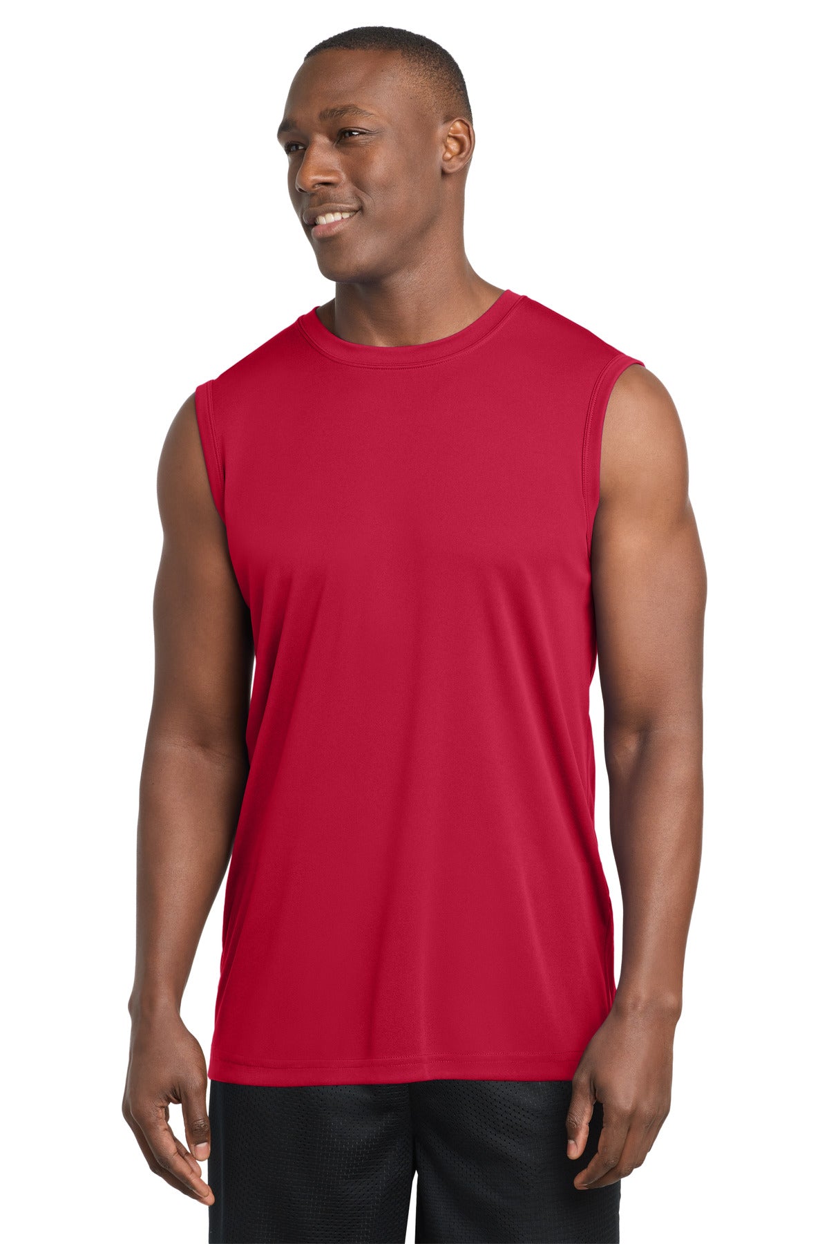 Custom Embroidery or DTF Print - Sport-Tek ® Sleeveless PosiCharge ® Competitor™ Tee. ST352