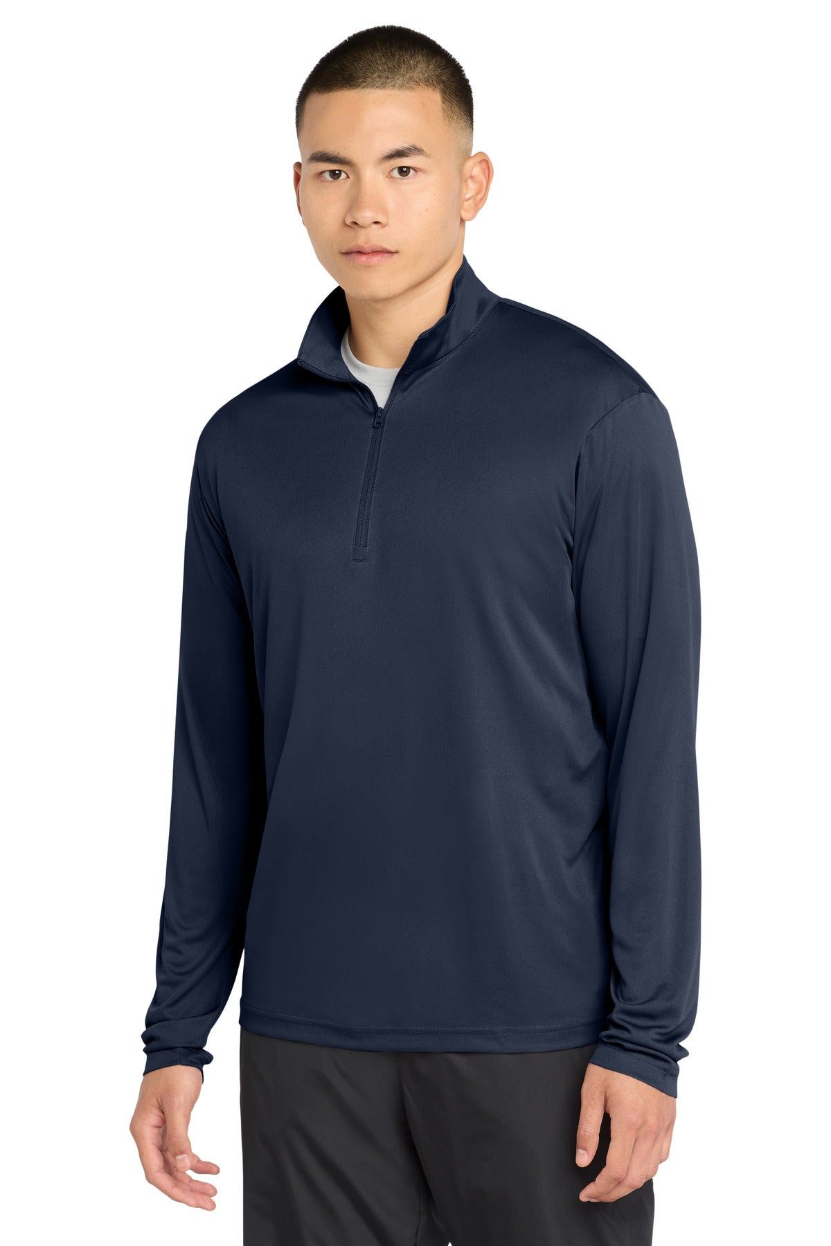 Custom Embroidery or DTF Print - Sport-Tek ® PosiCharge ® Competitor ™ 1/4-Zip Pullover. ST357