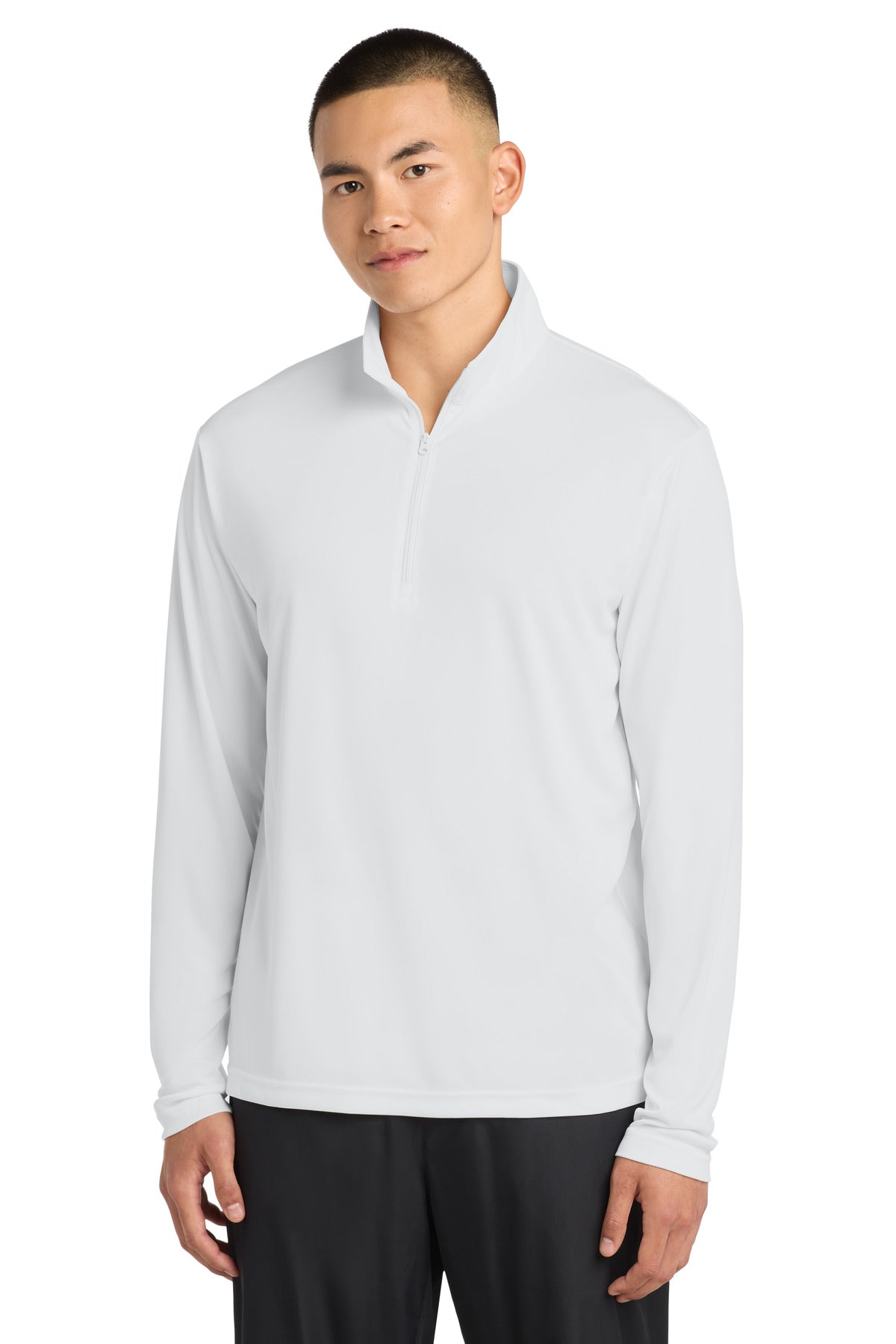 Custom Embroidery or DTF Print - Sport-Tek ® PosiCharge ® Competitor ™ 1/4-Zip Pullover. ST357