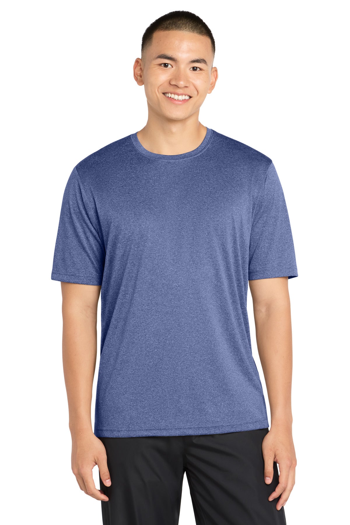 Custom Embroidery or DTF Print - Sport-Tek ® Heather Contender ™ Tee. ST360