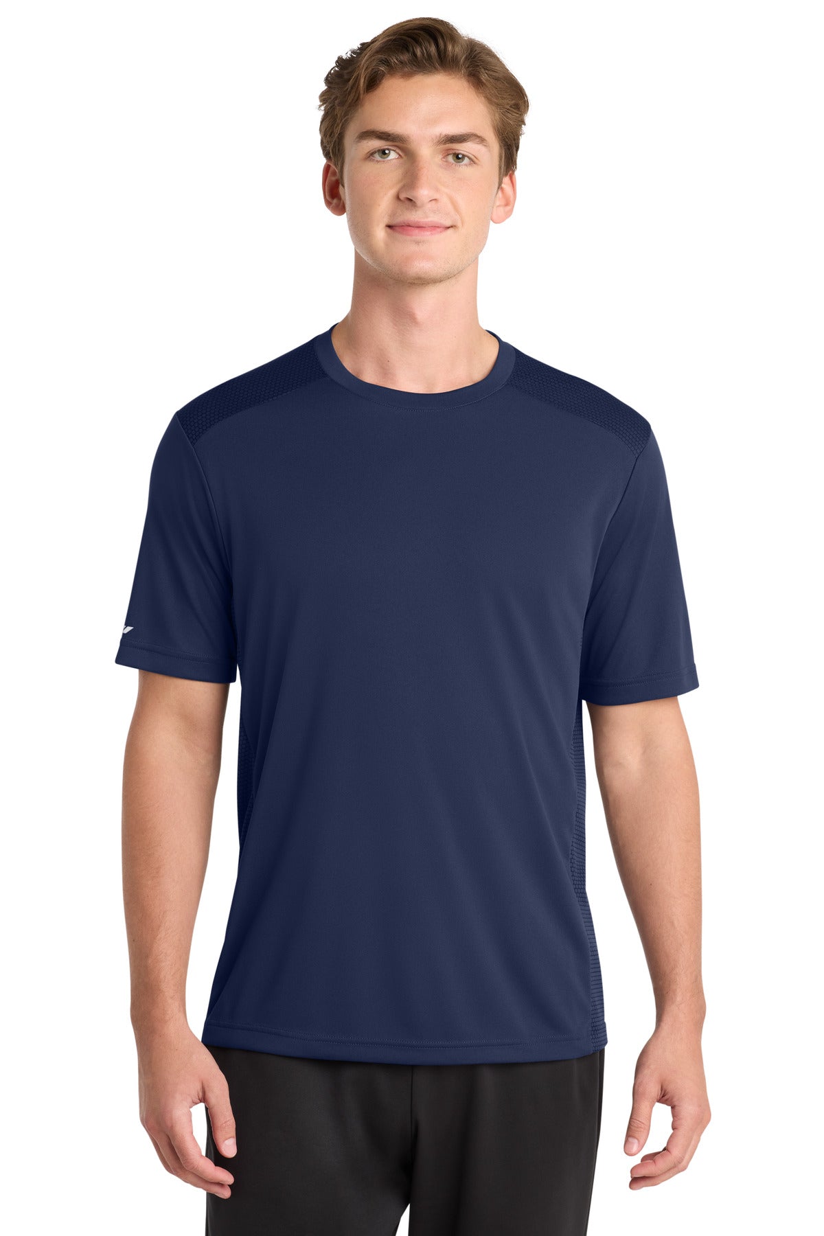 Custom Embroidery or DTF Print - Sport-Tek ® PosiCharge ® Elevate Tee. ST380