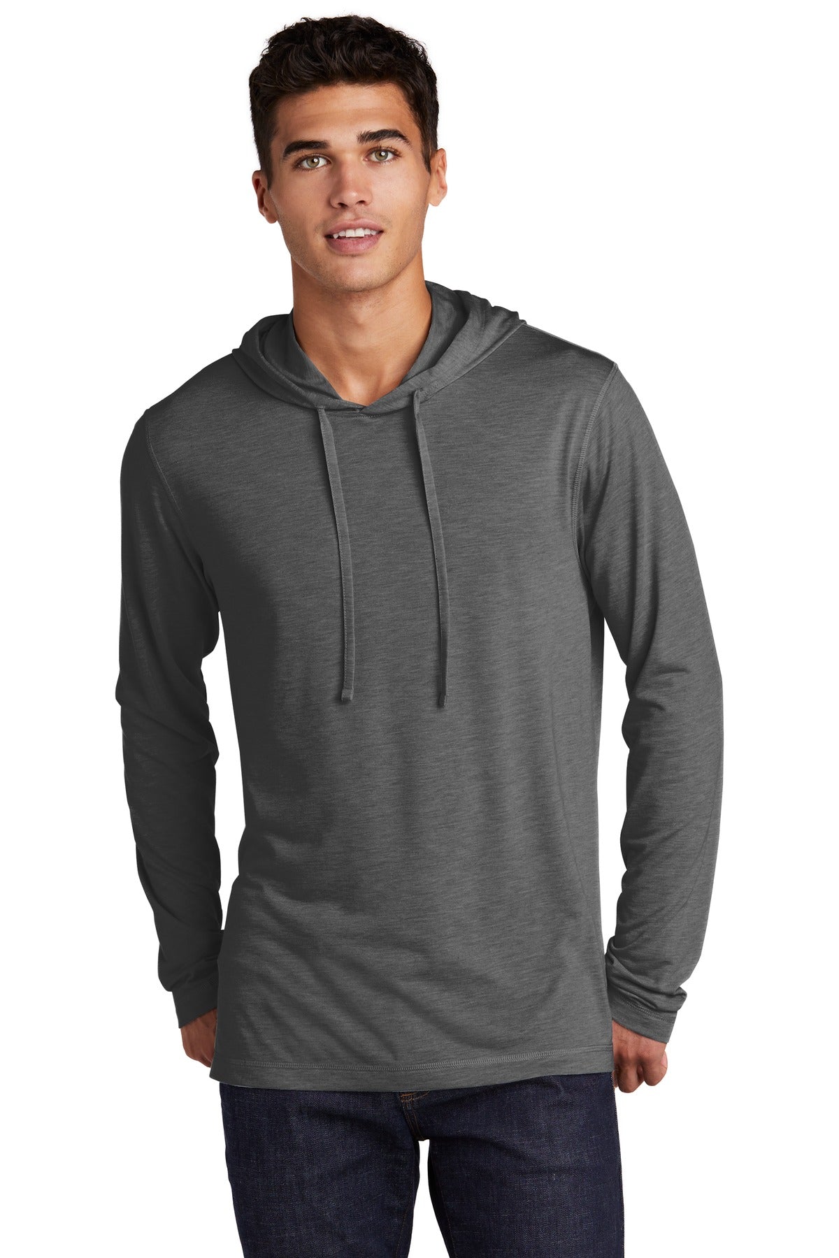 Custom Embroidered or DTF Print on Sport-Tek ® PosiCharge ® Tri-Blend Wicking Long Sleeve Hoodie ST406
