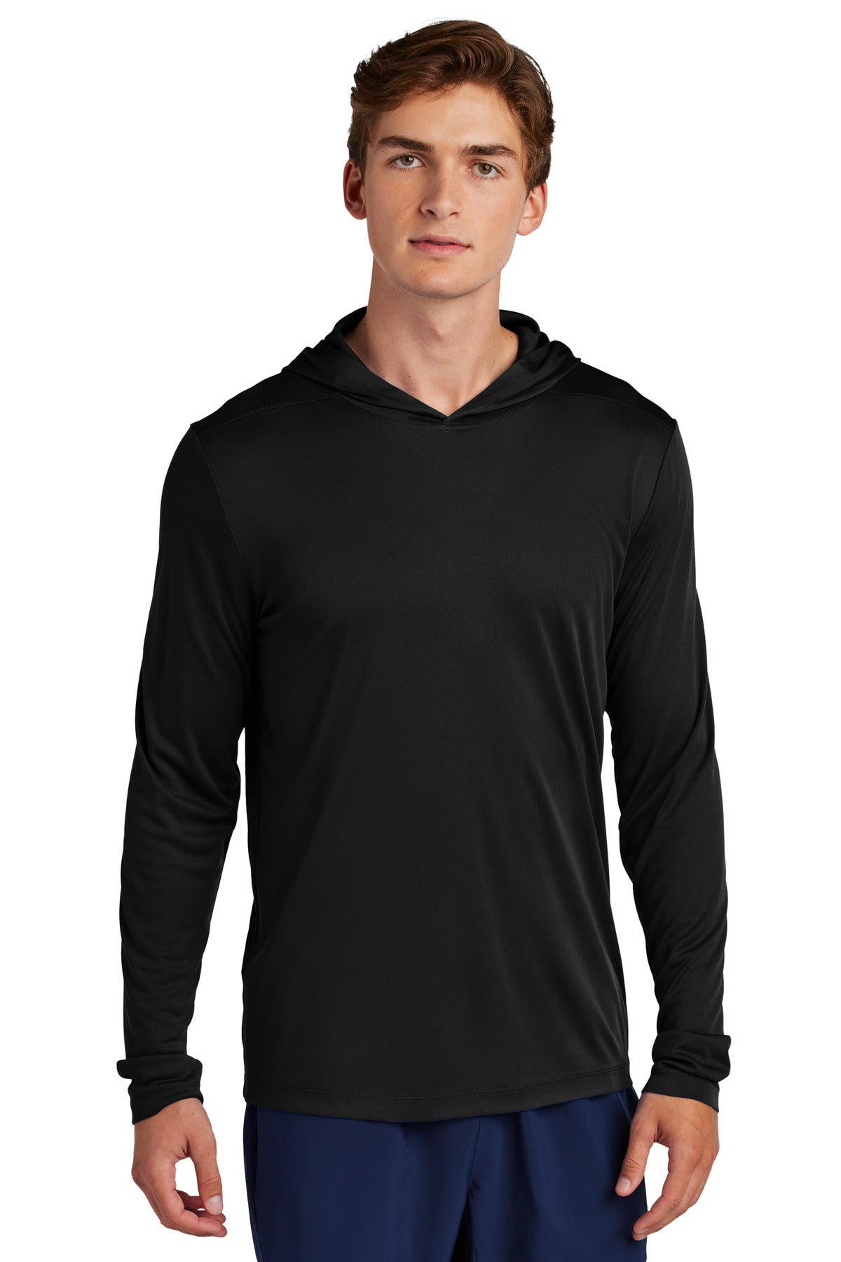 Custom Embroidery or DTF Print - Sport-Tek ® Posi-UV ® Pro Long Sleeve Hoodie ST420LSH