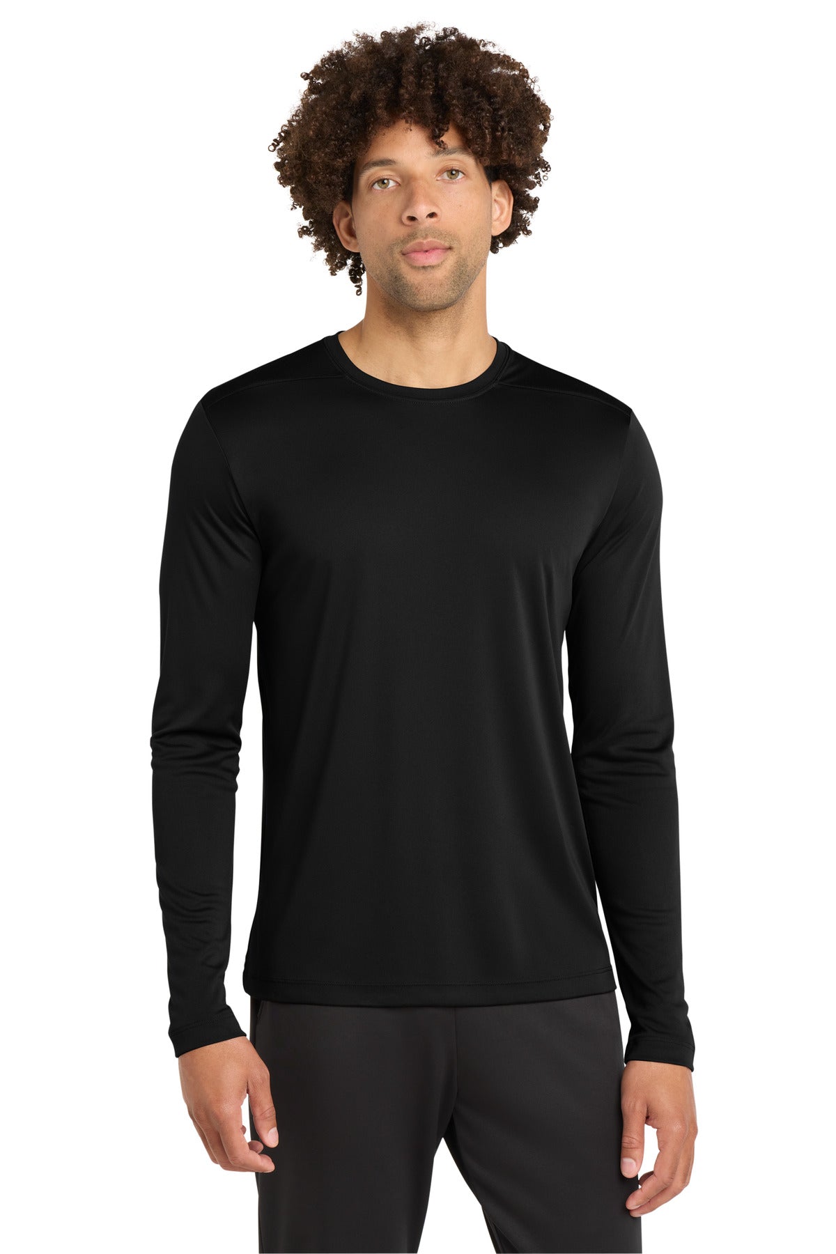 Custom Embroidery or DTF Print - Sport-Tek ® Posi-UV ® Pro Long Sleeve Tee. ST420LS