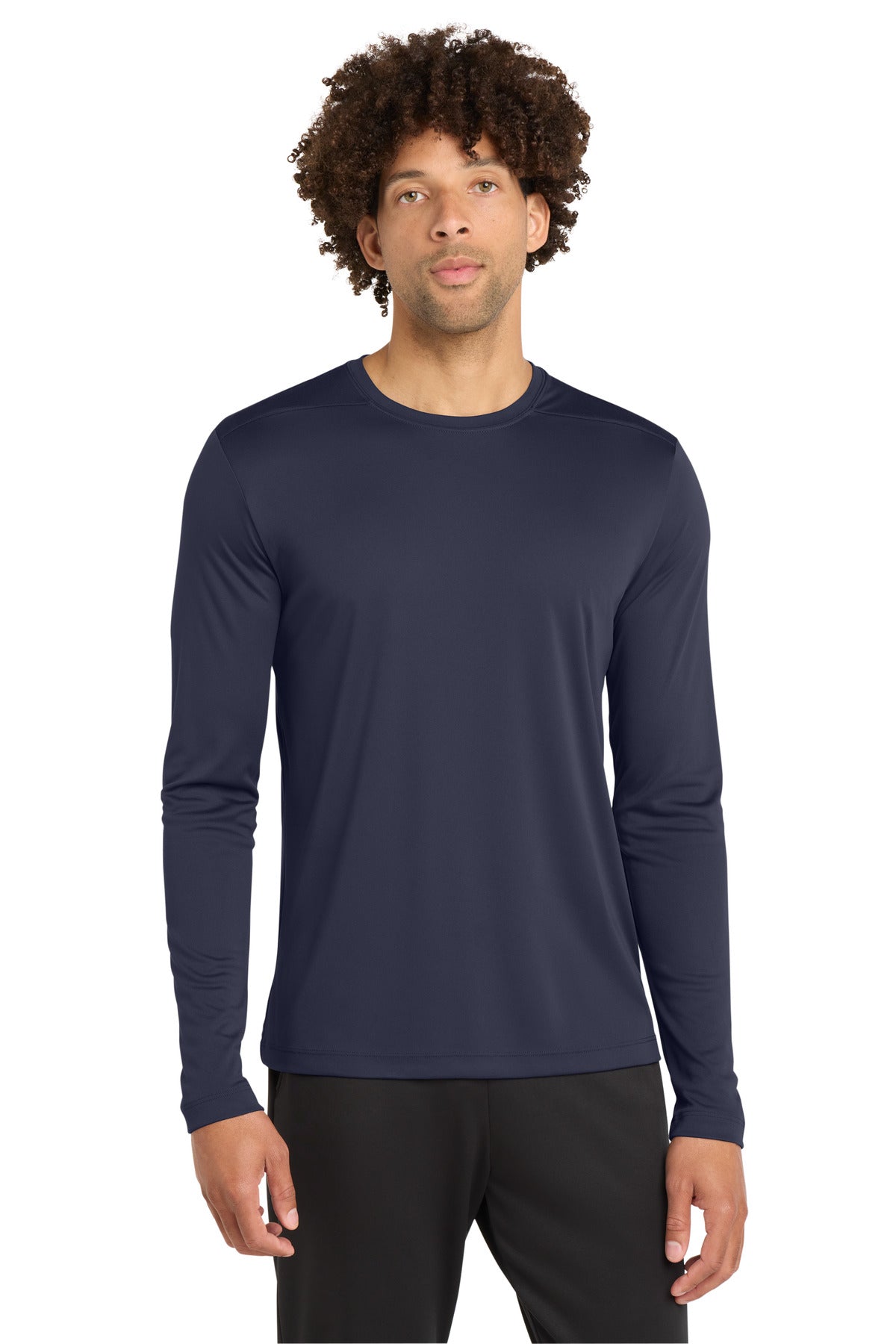 Custom Embroidery or DTF Print - Sport-Tek ® Posi-UV ® Pro Long Sleeve Tee. ST420LS