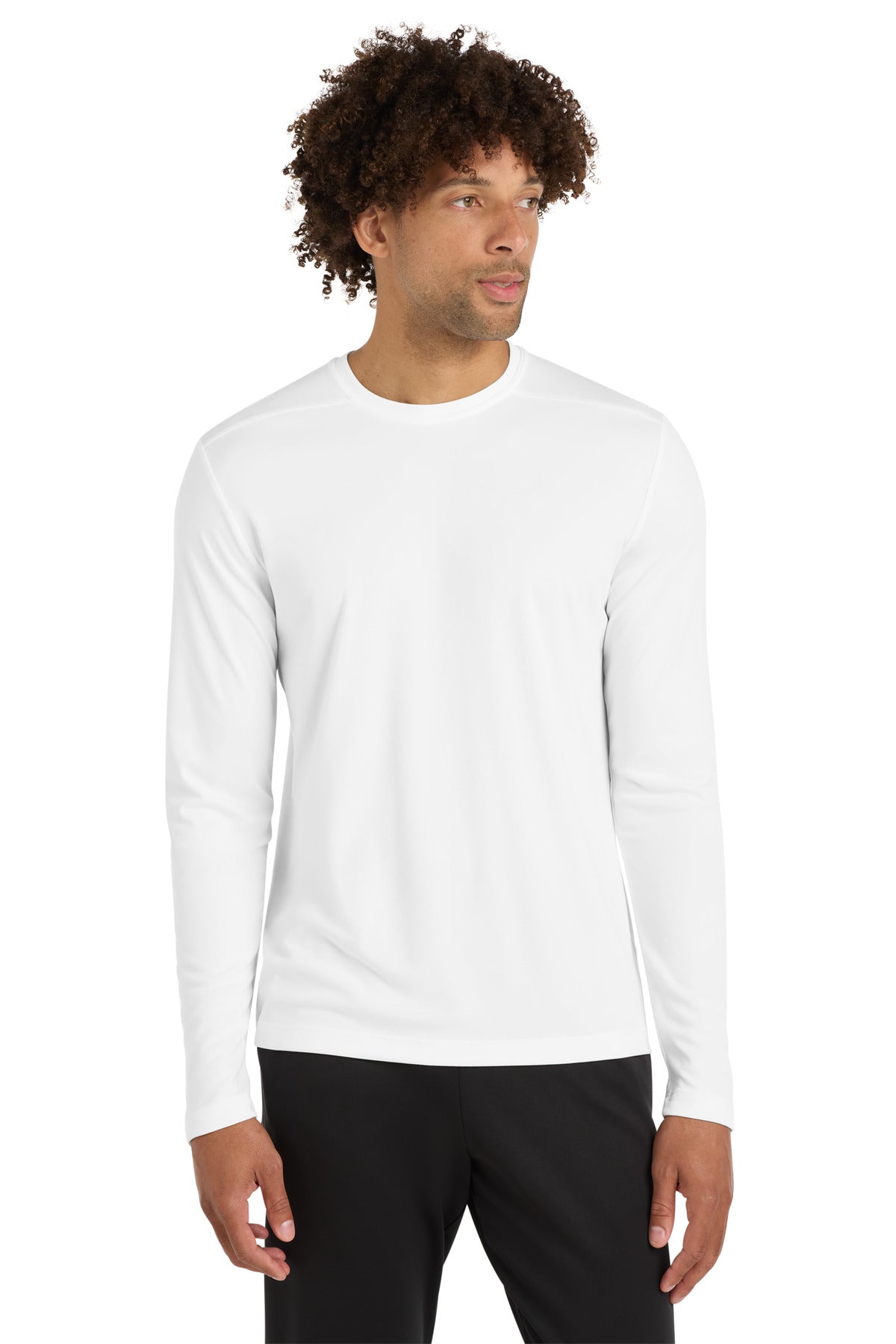 Custom Embroidery or DTF Print - Sport-Tek ® Posi-UV ® Pro Long Sleeve Tee. ST420LS