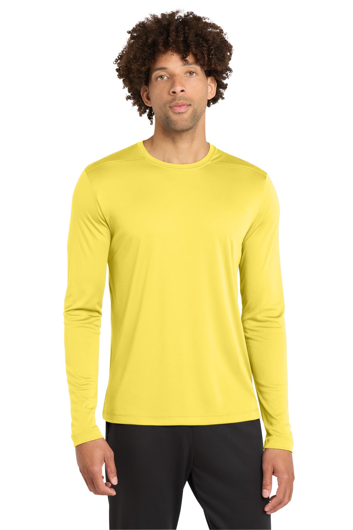 Custom Embroidery or DTF Print - Sport-Tek ® Posi-UV ® Pro Long Sleeve Tee. ST420LS